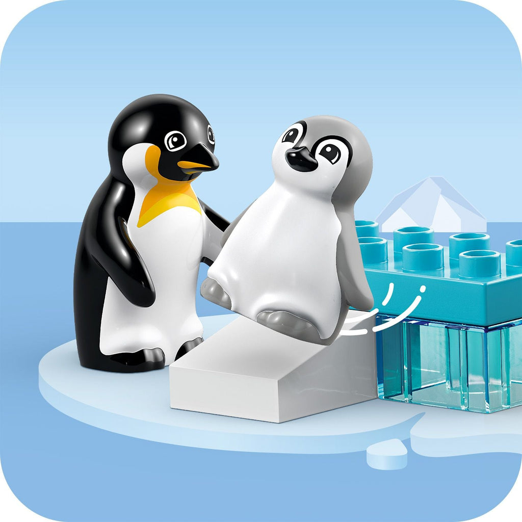 DUPLO™ Wild Animal Families: Penguins & Lions
