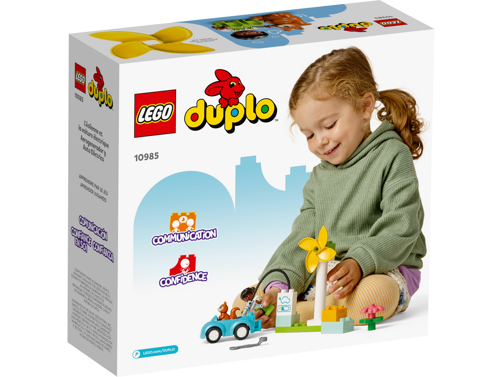 DUPLO™ Town Wind Turbine and Electric Car