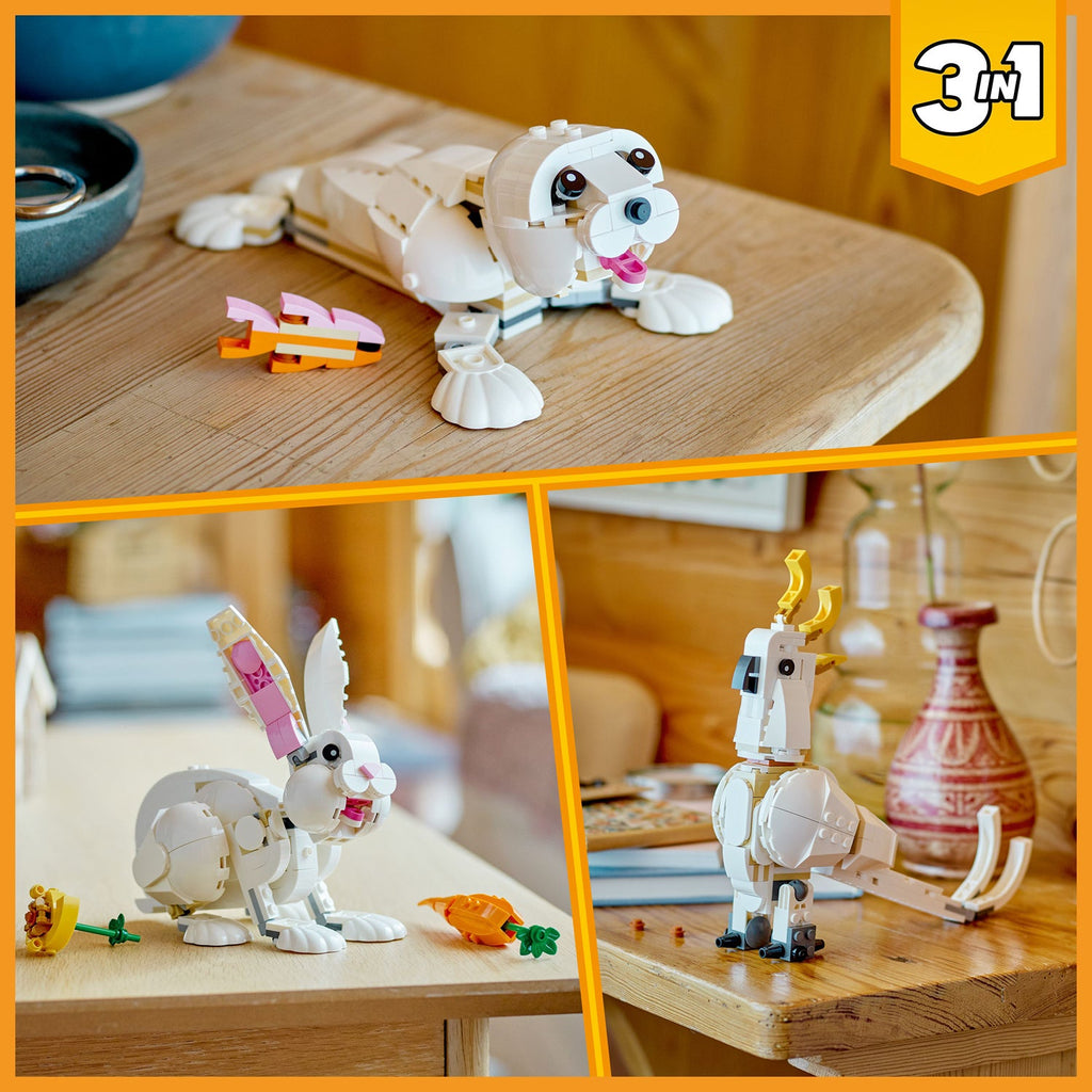 Creator 3-in-1 White Rabbit