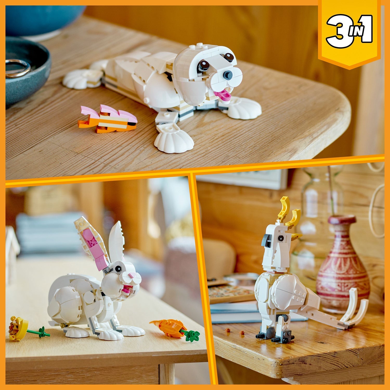 Creator 3-in-1 White Rabbit