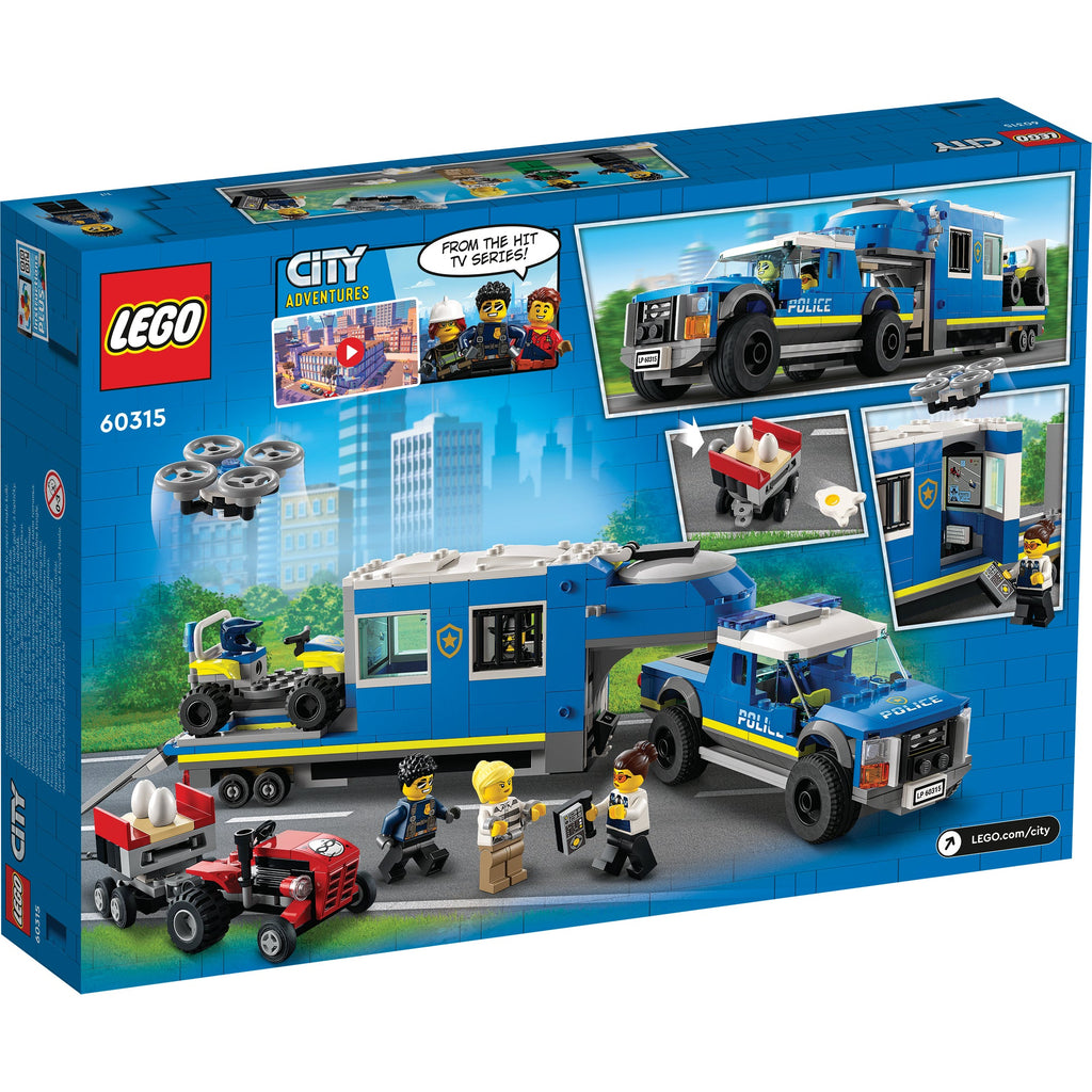 City Police Mobile Command Truck