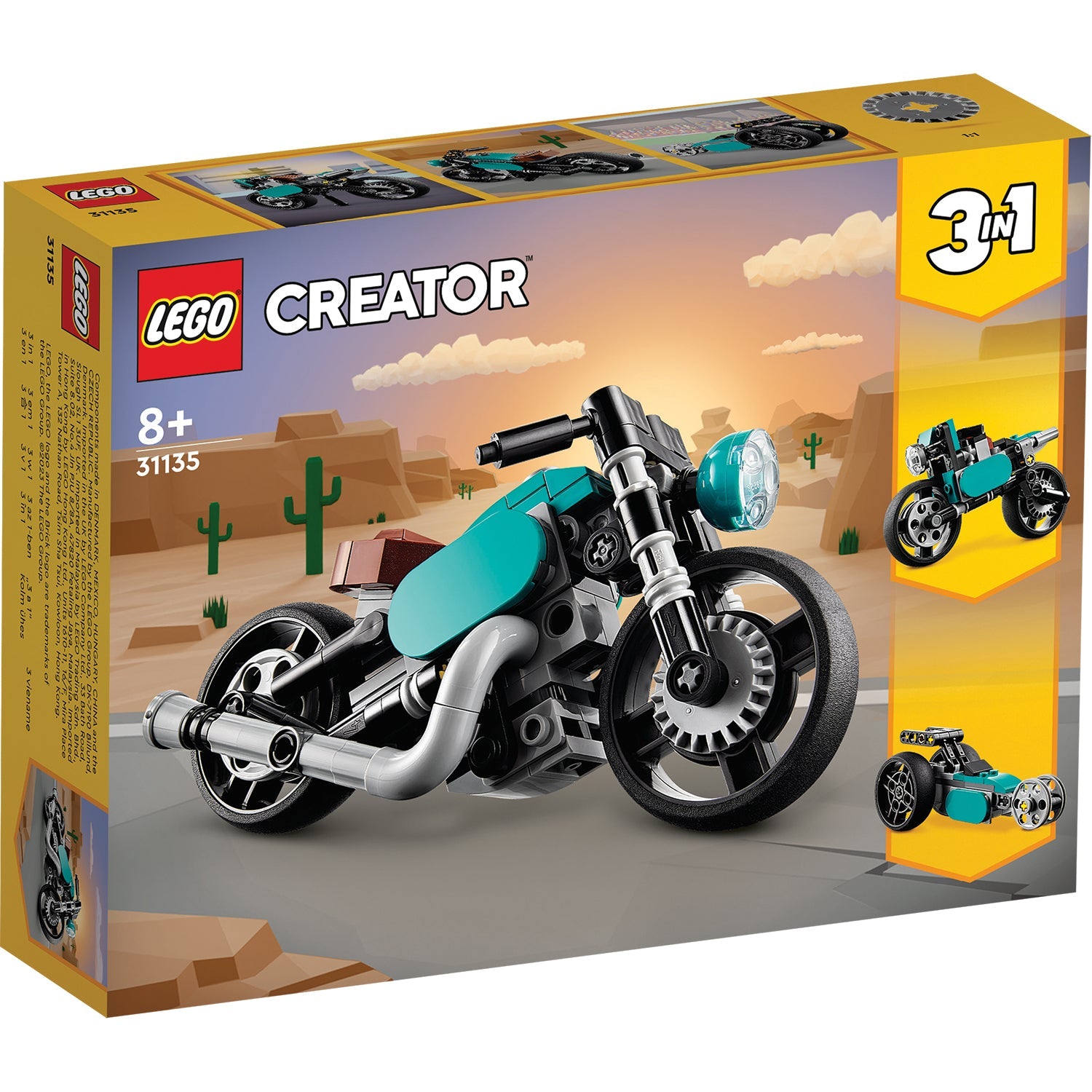 Creator 3-in-1 Vintage Motorcycle