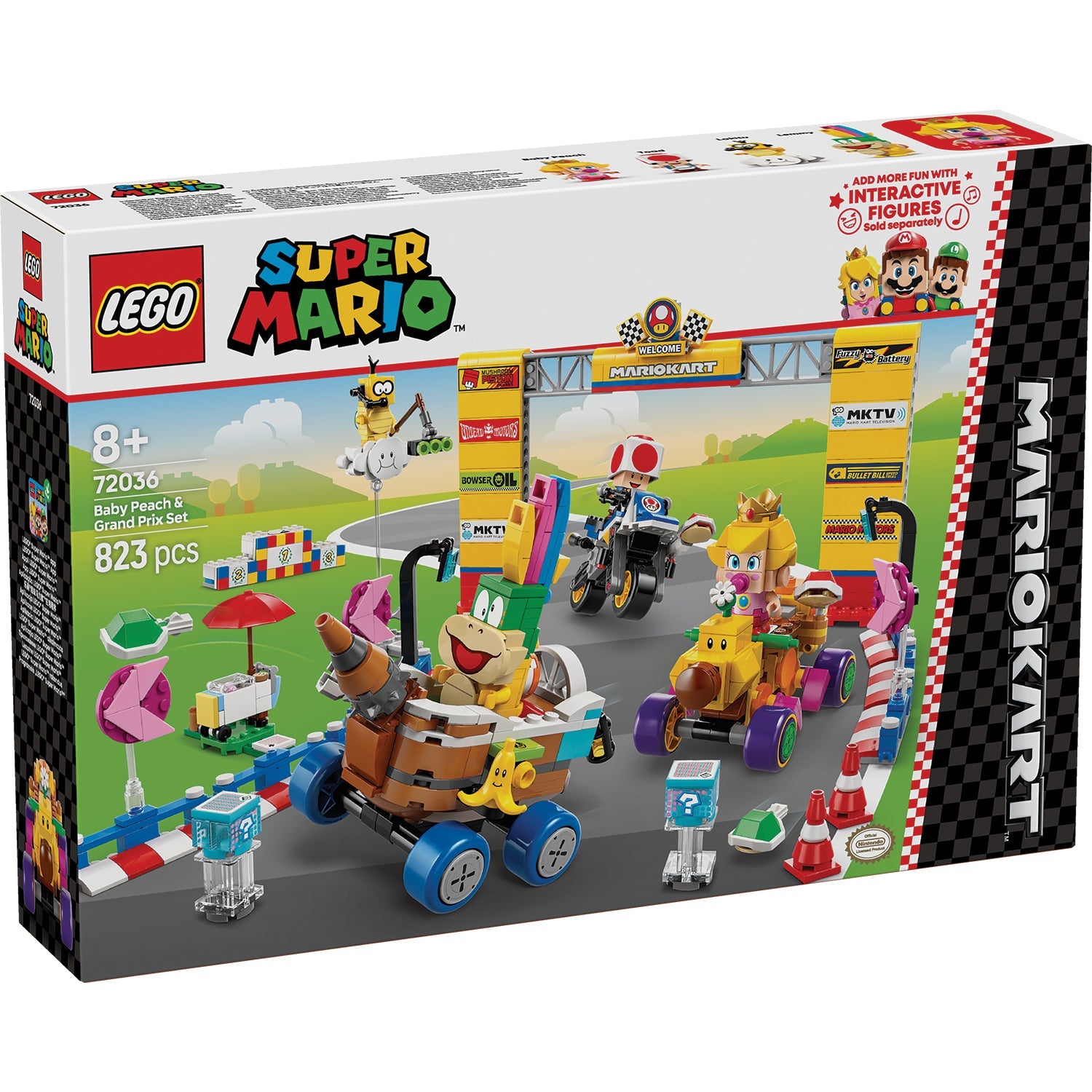 Super Mario™: Mario Kart™ – Baby Peach & Grand Prix Set