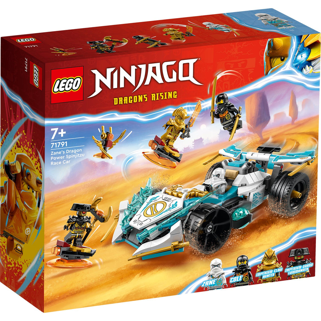 NINJAGO® Zane’s Dragon Power Spinjitzu Race Car