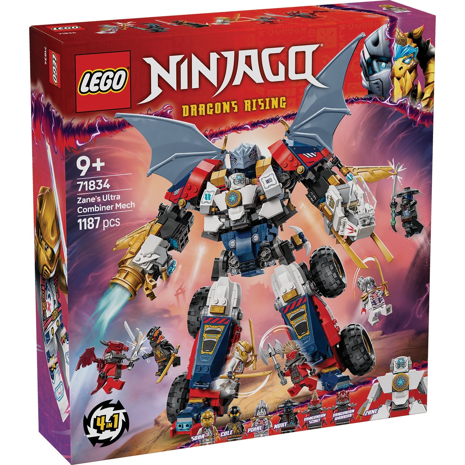 NINJAGO® Zane’s Ultra Combiner Mech