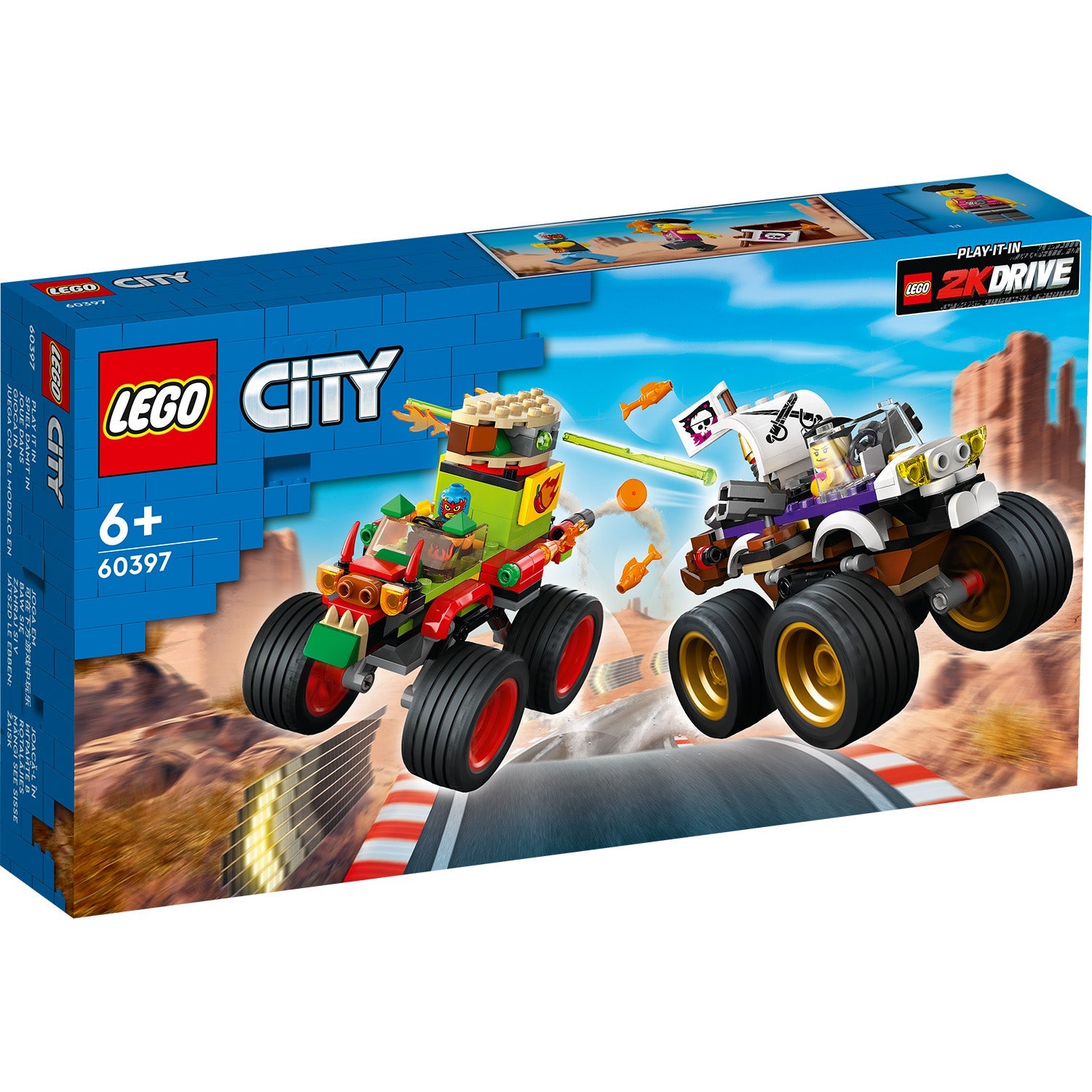 City Monster Truck Race