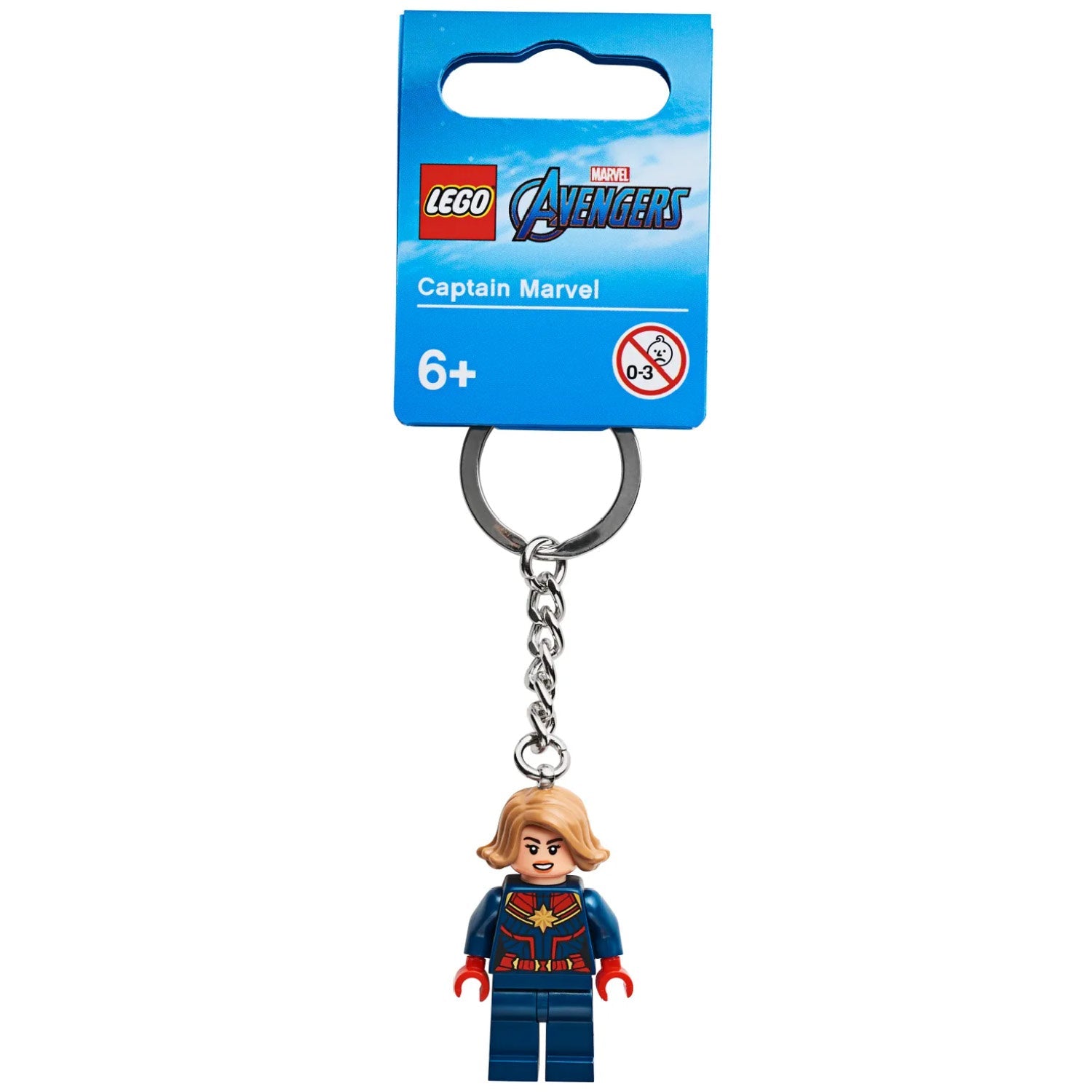 Marvel Super Heroes Captain Marvel Keyring