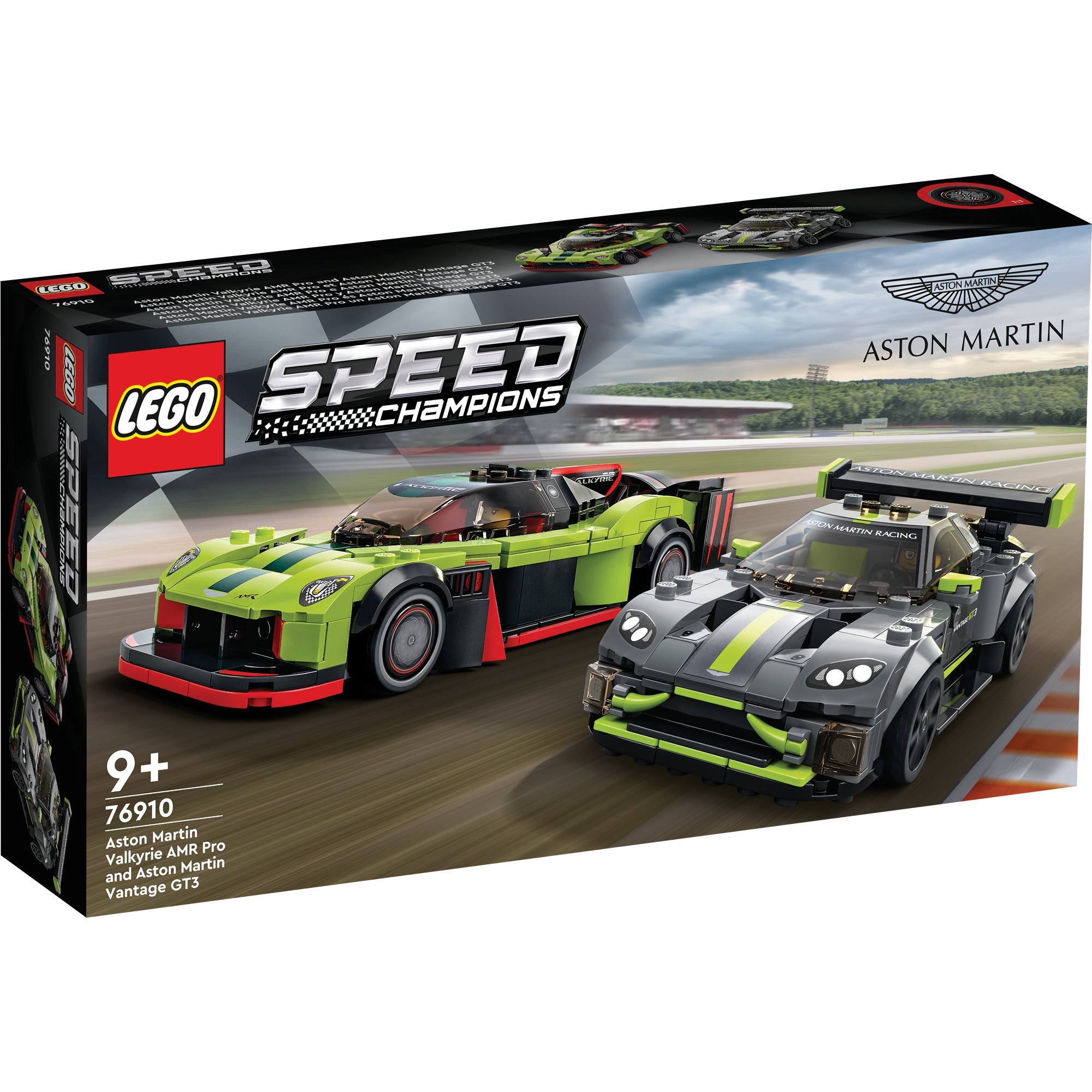Speed Champions Aston Martin Valkyrie AMR Pro and Aston Martin Vantage GT3