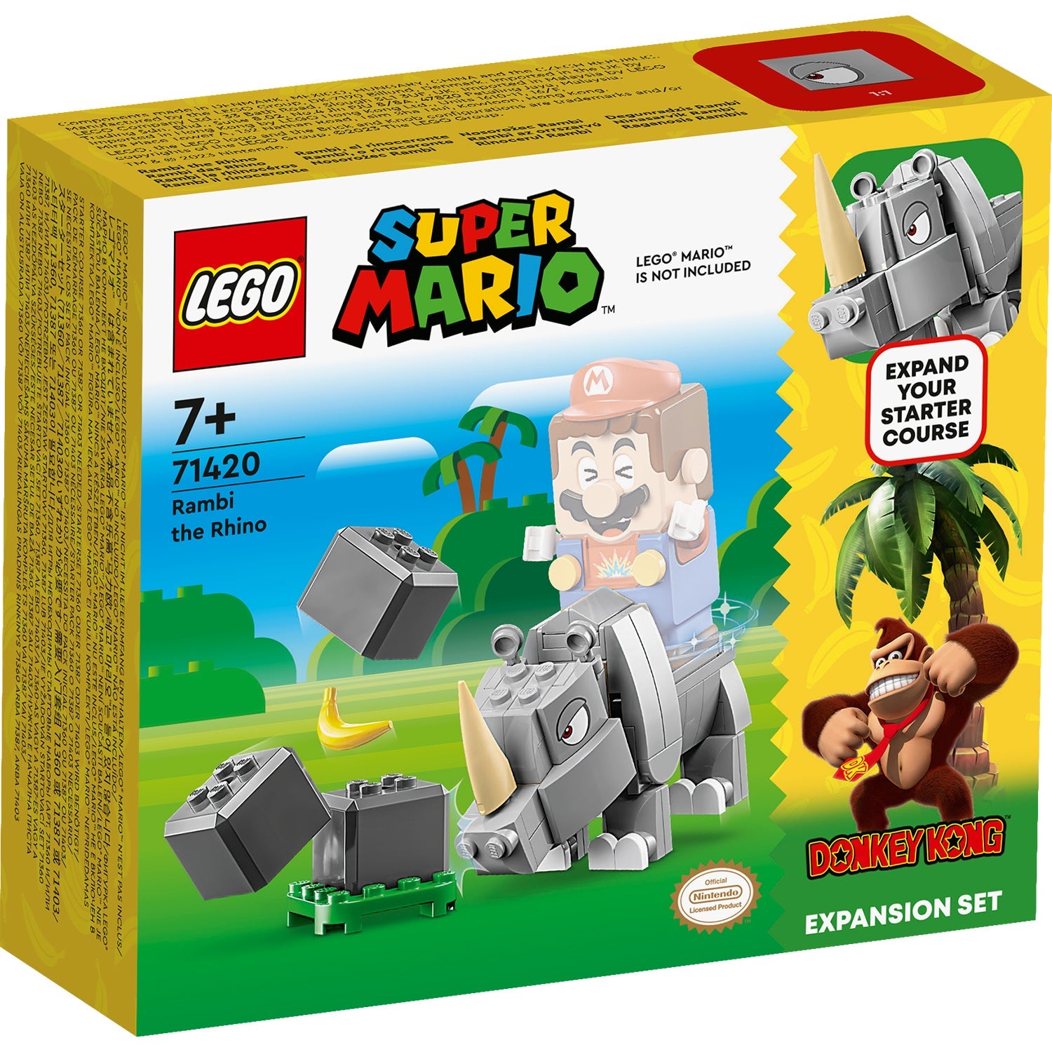 Super Mario™ Rambi the Rhino Expansion Set