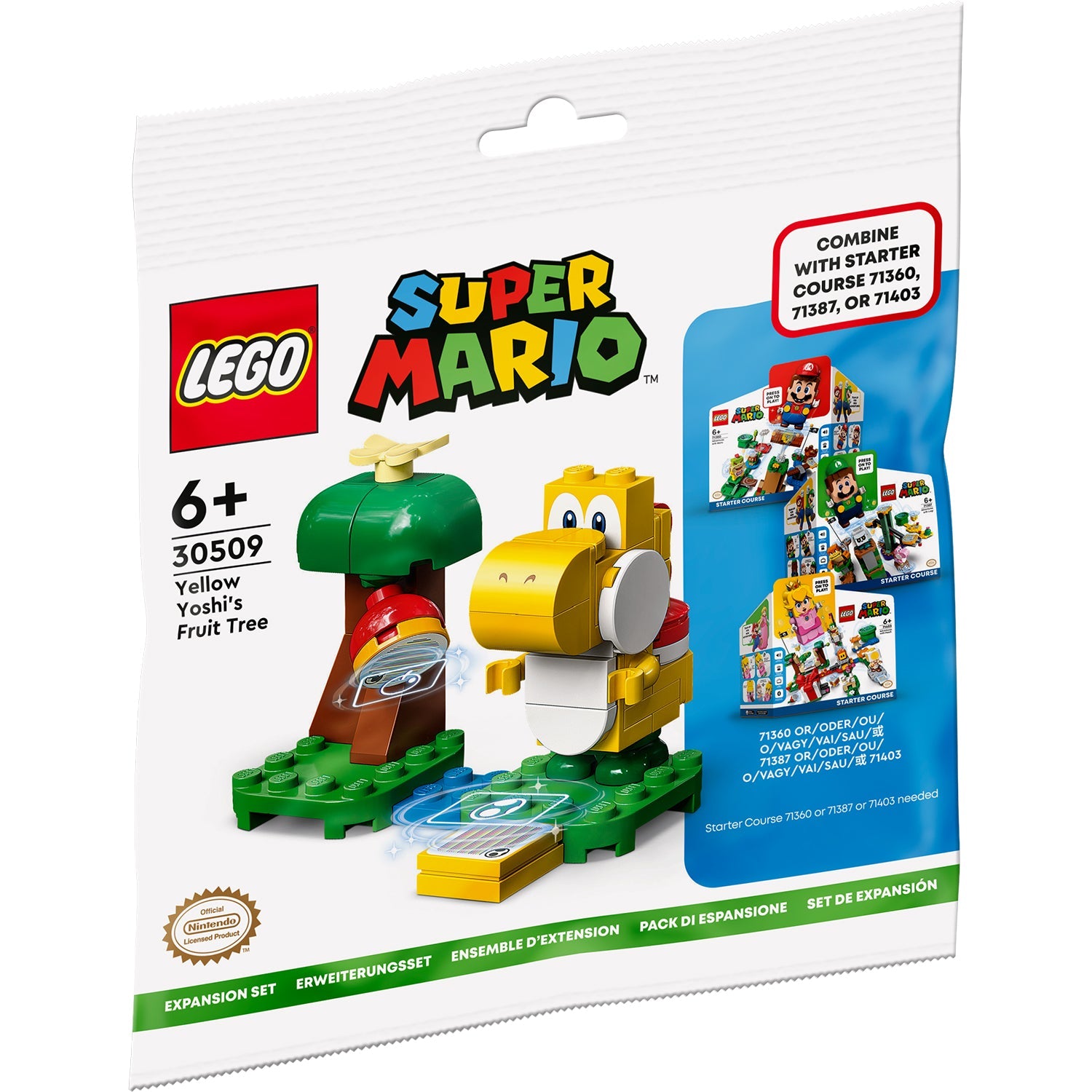 Super Mario™ Yellow Yoshi’s Fruit Tree Expansion Set