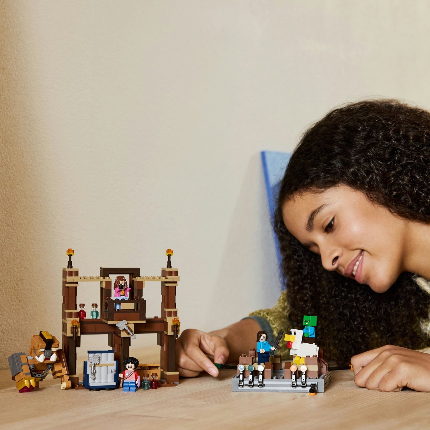 Minecraft® Woodland Mansion Fighting Ring