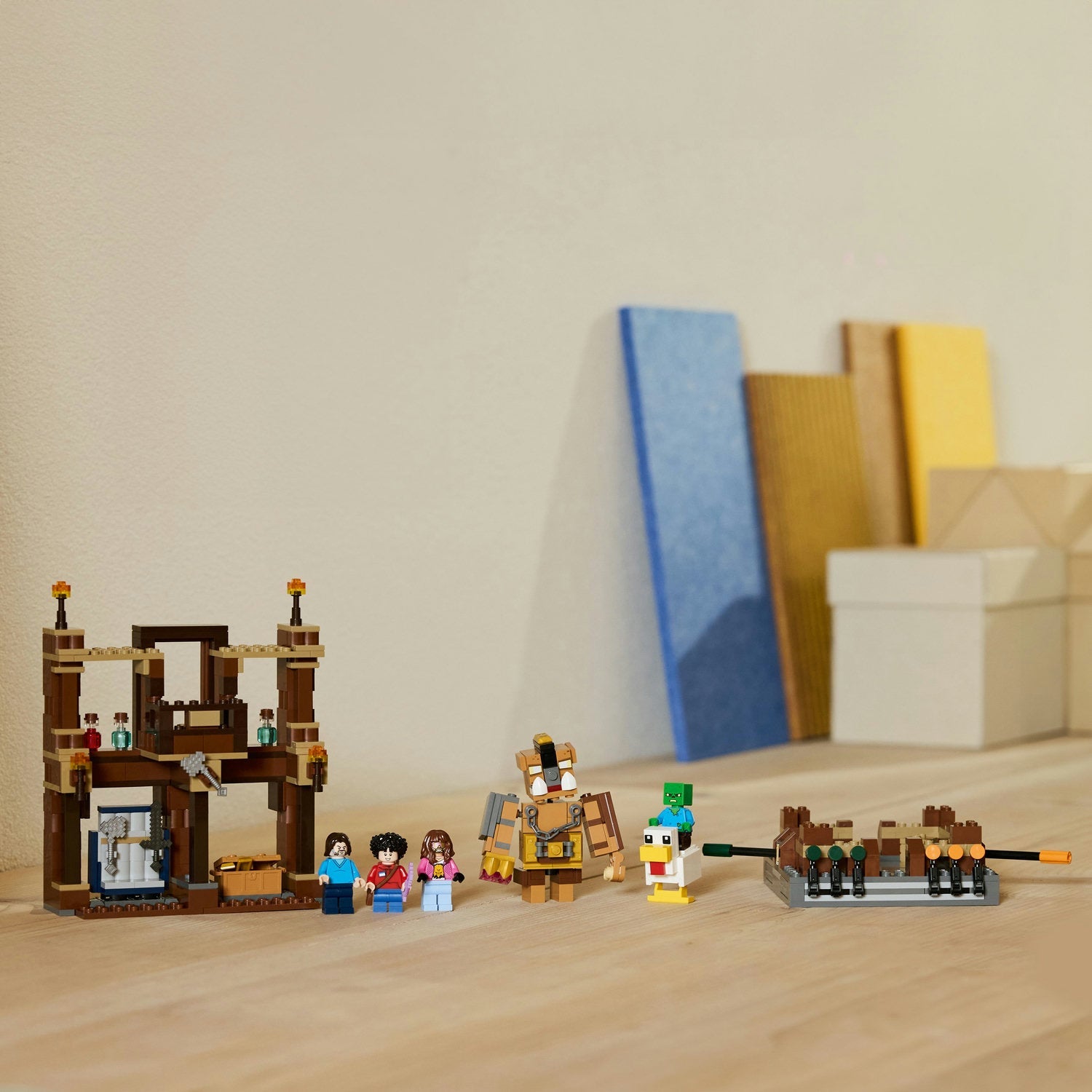 Minecraft® Woodland Mansion Fighting Ring