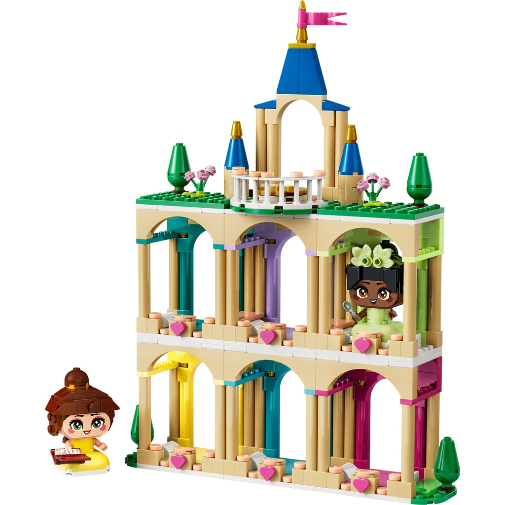 | Disney Princess Mini Belle & Tiana with Castle