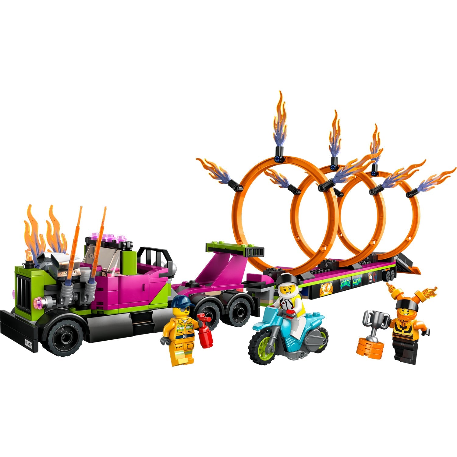 City Stunt Truck & Ring of Fire Challenge