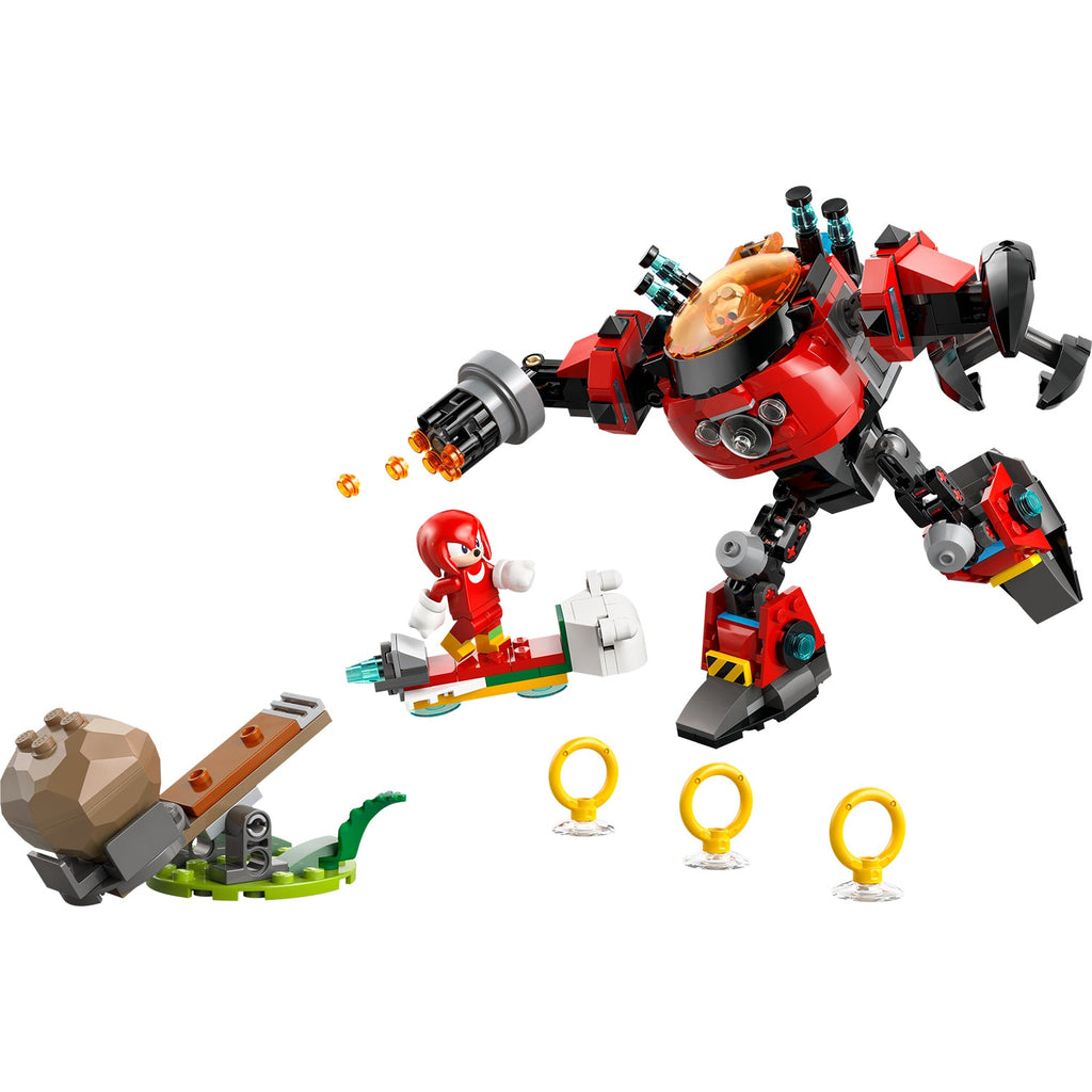 Sonic the Hedgehog™ Knuckles vs. Dr. Eggman Egg Crusher Mech