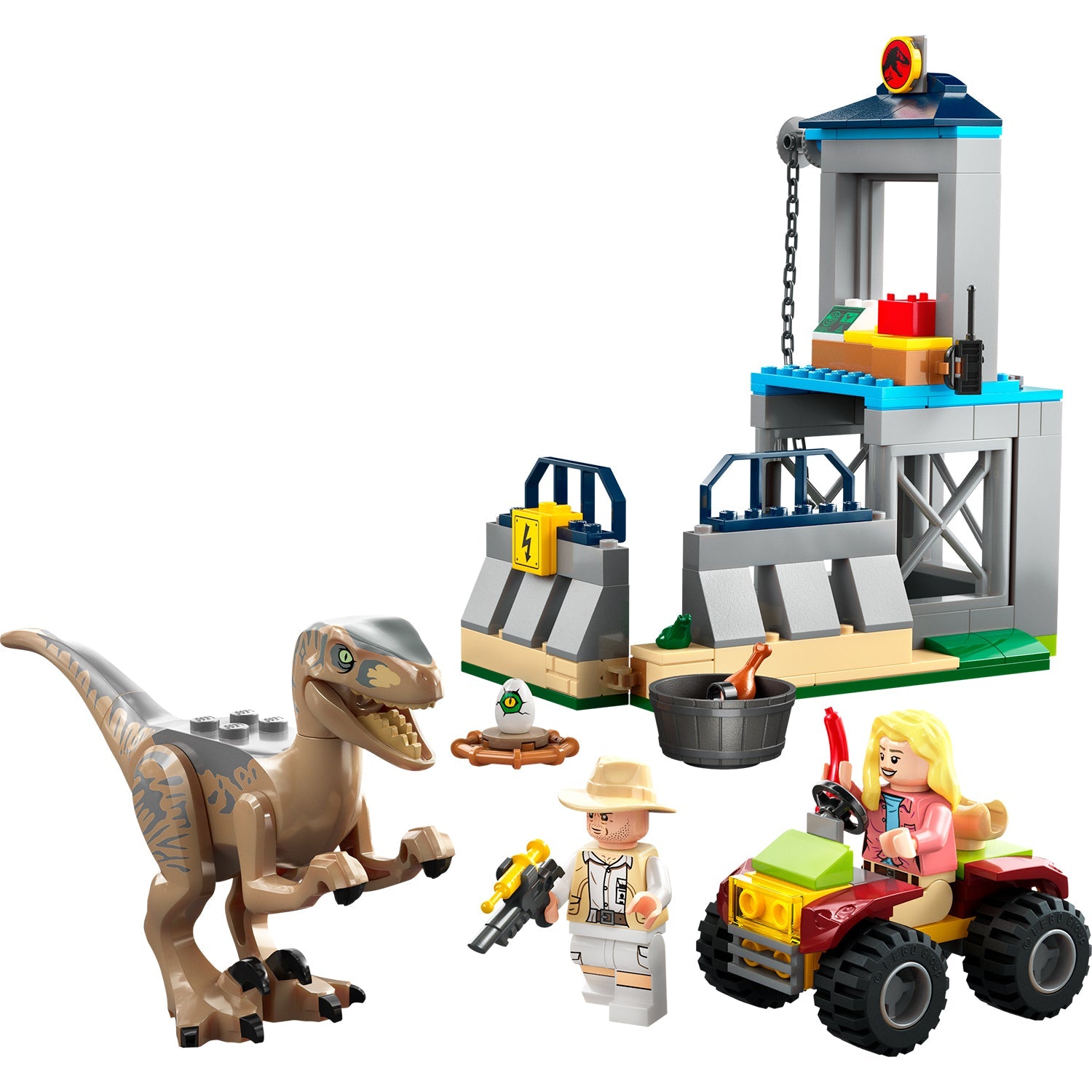 Jurassic Park Velociraptor Escape