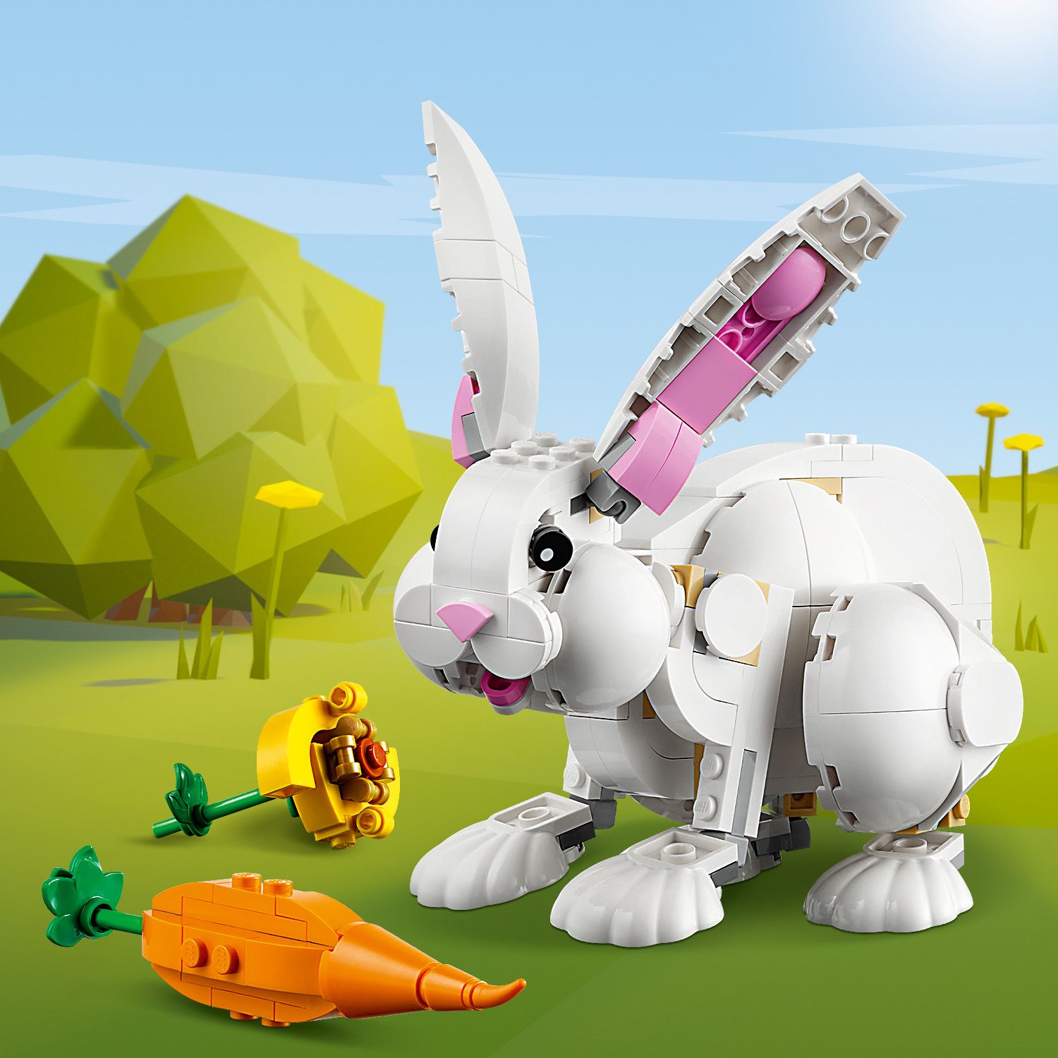 Creator 3-in-1 White Rabbit