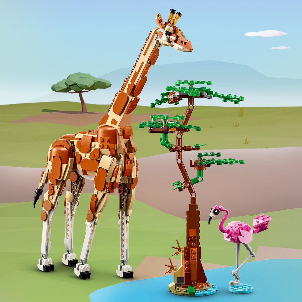 Creator 3-in-1 Wild Safari Animals