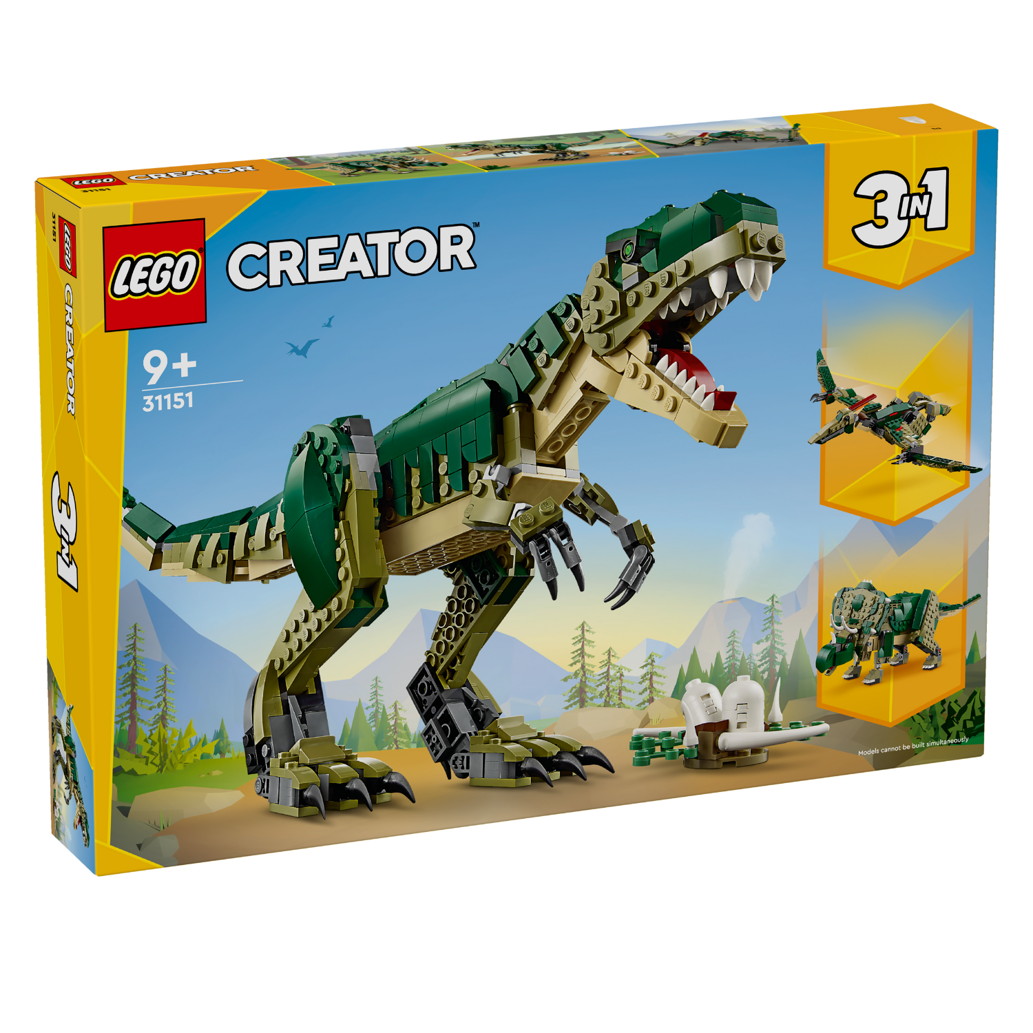 Creator 3-in-1 T. rex