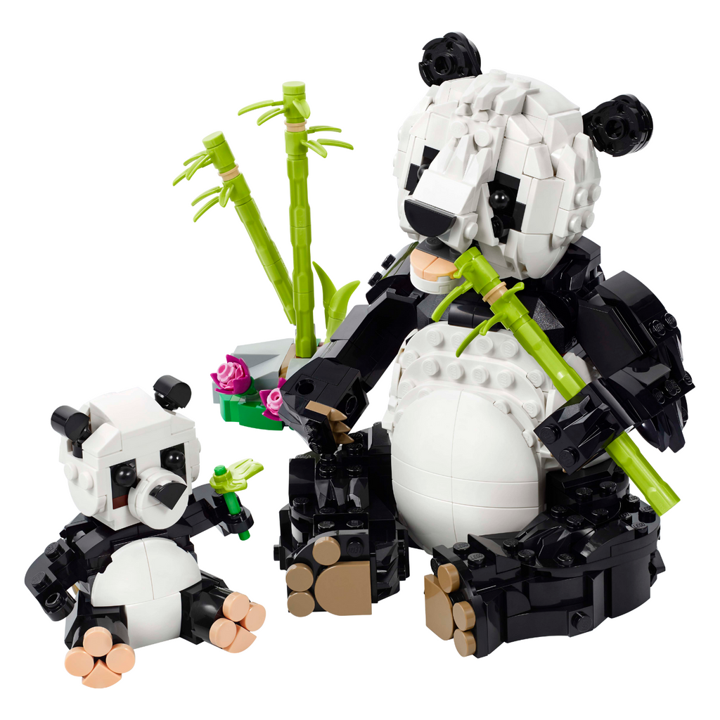 Creator 3-in-1 Wild Animals: Panda Family
