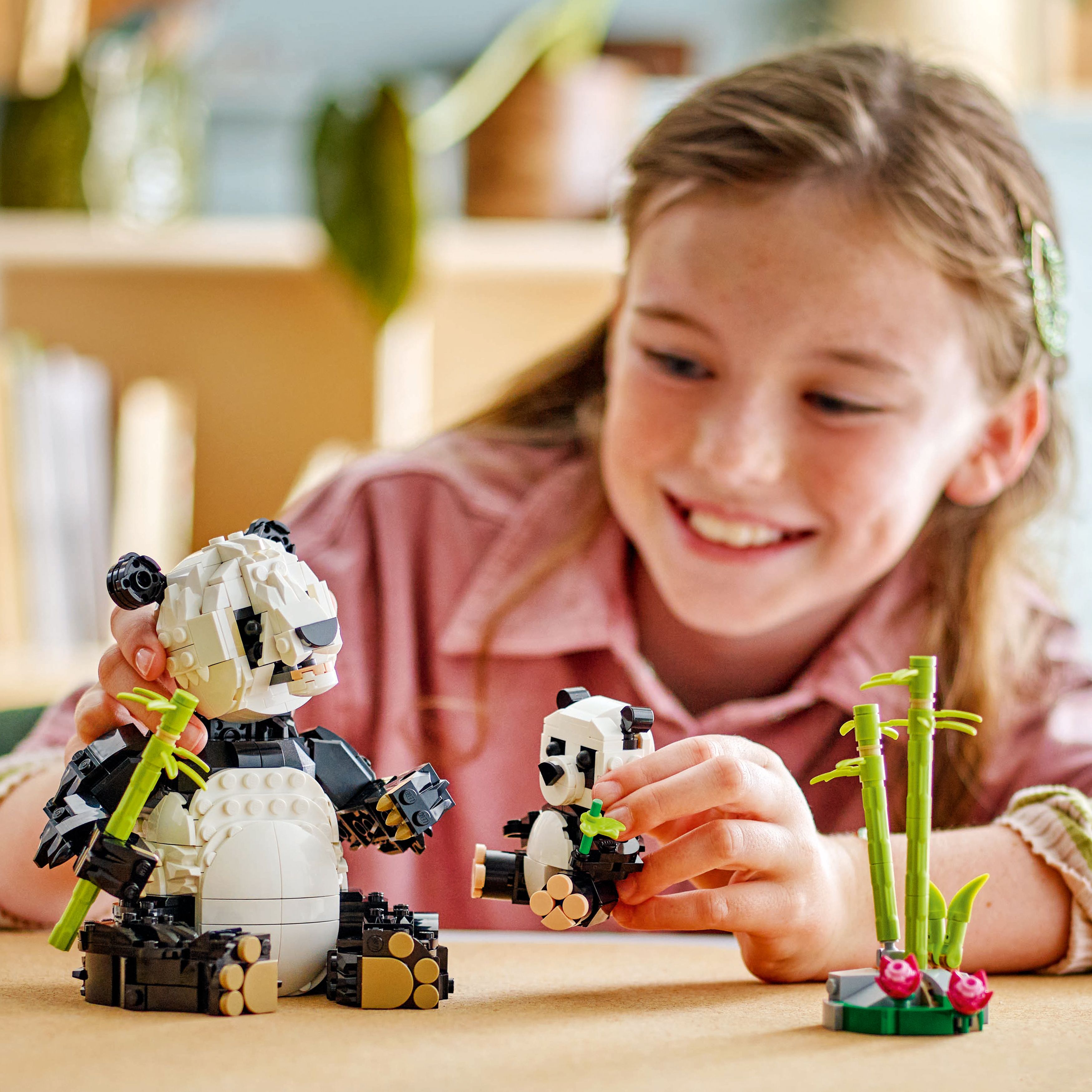 Creator 3-in-1 Wild Animals: Panda Family