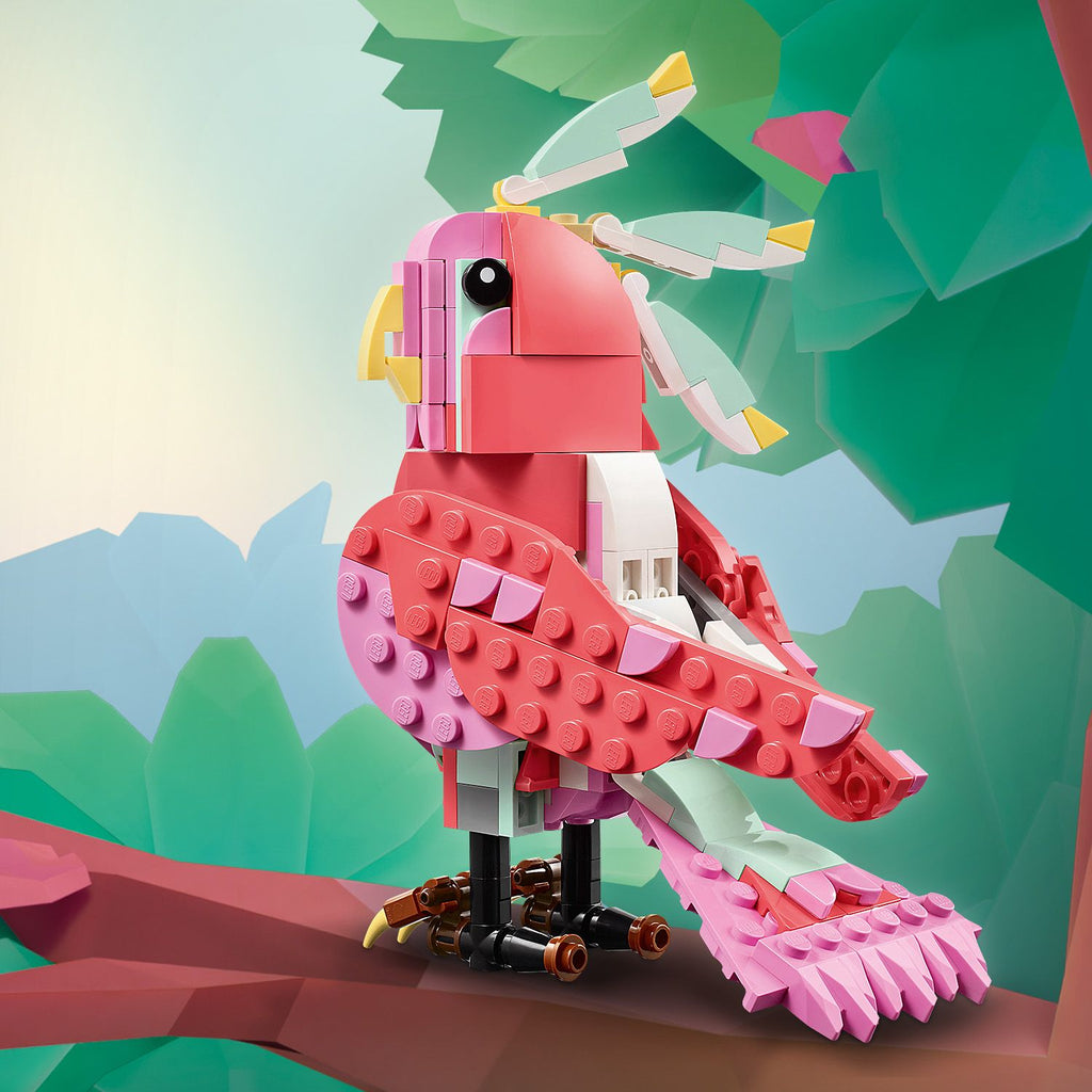 Creator 3-in-1 Wild Animals: Pink Flamingo