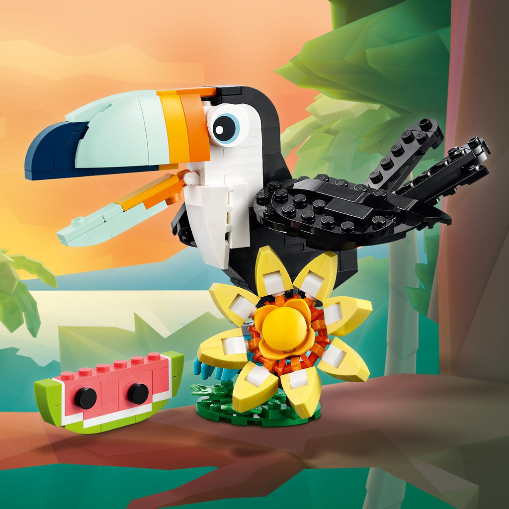 Creator 3-in-1 Wild Animals: Tropical Toucan