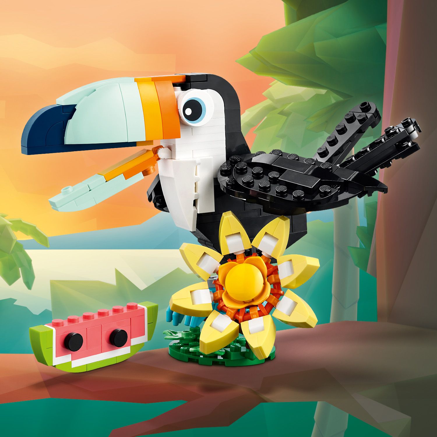 Creator 3-in-1 Wild Animals: Tropical Toucan