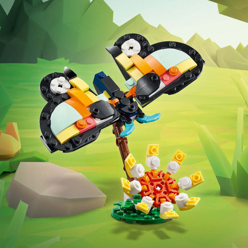Creator 3-in-1 Wild Animals: Tropical Toucan