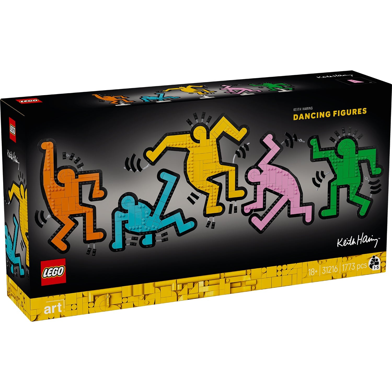 Art Keith Haring – Dancing Figures