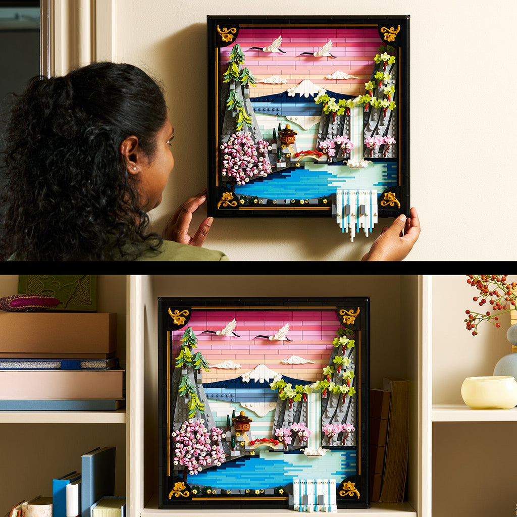 Art Japanese Cherry Blossom Landscape