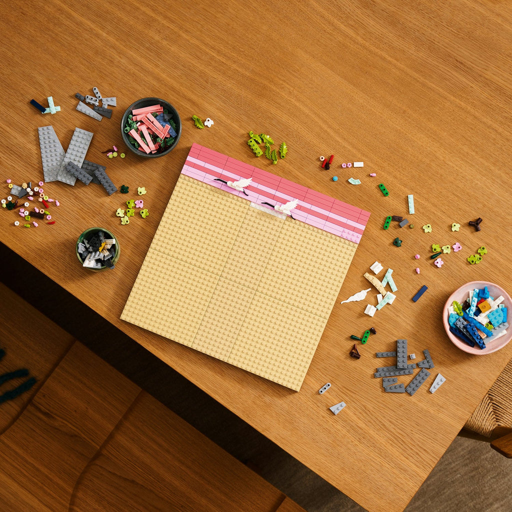 Art Japanese Cherry Blossom Landscape