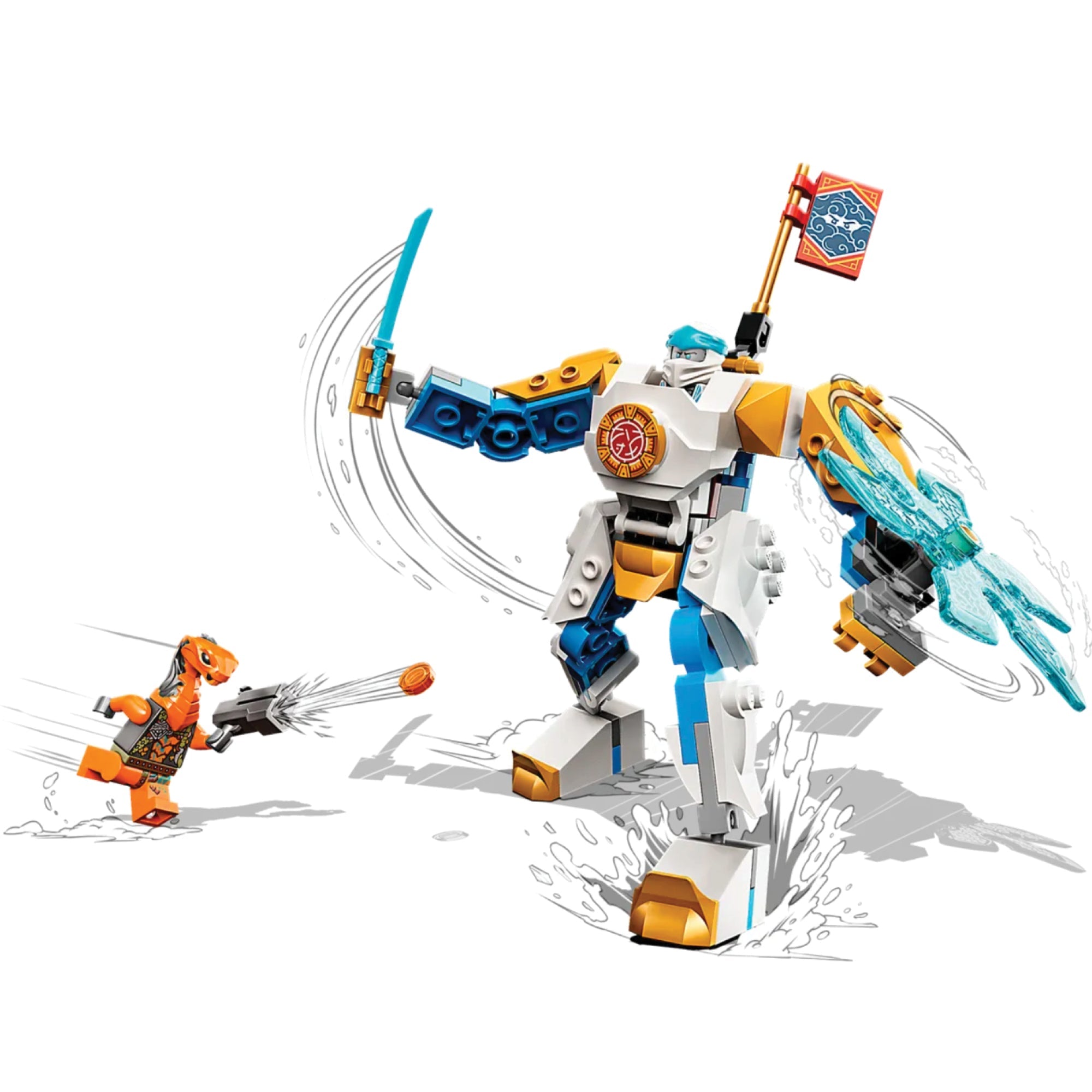 NINJAGO® Zane’s Power Up Mech EVO