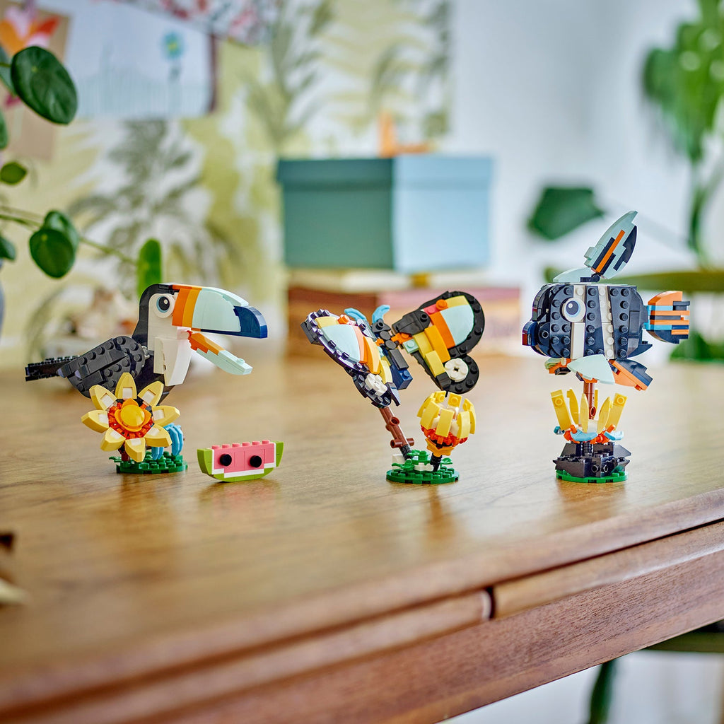 Creator 3-in-1 Wild Animals: Tropical Toucan