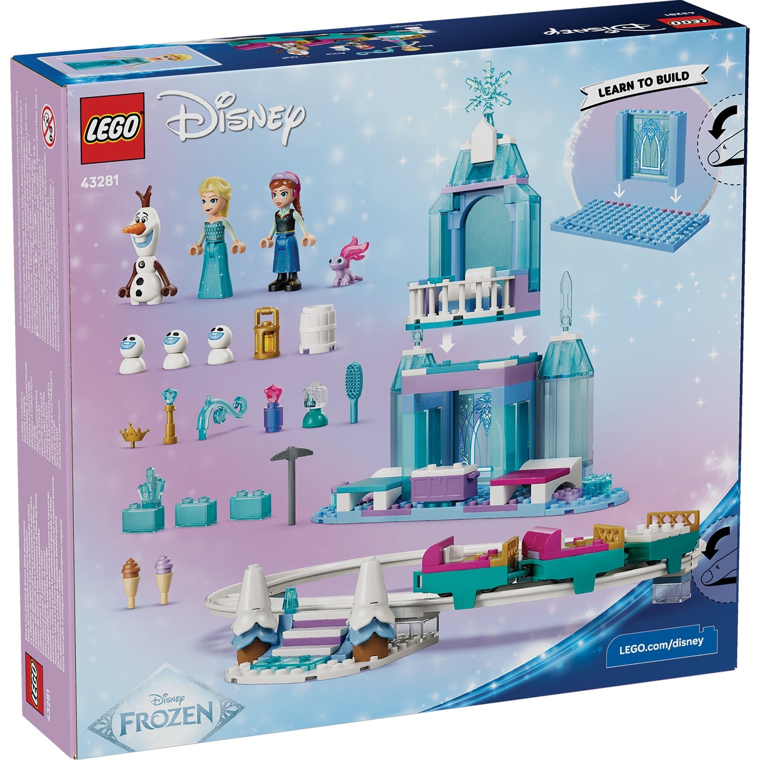 | Disney Frozen Elsa’s Ice Castle & Snow Ride Adventure