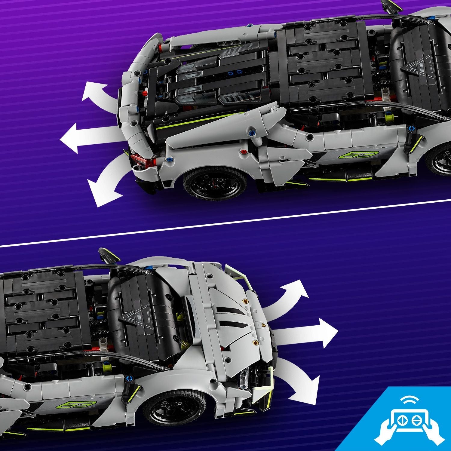 Technic Lamborghini Revuelto Super Sports Car