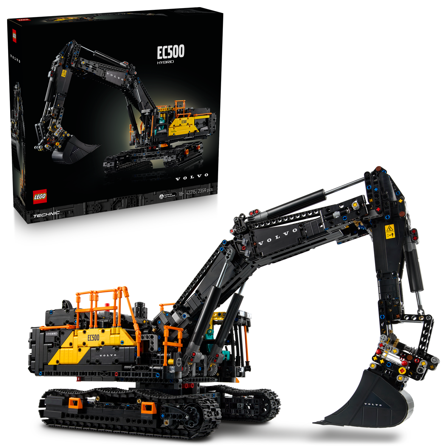 Technic Volvo EC500 Hybrid Excavator