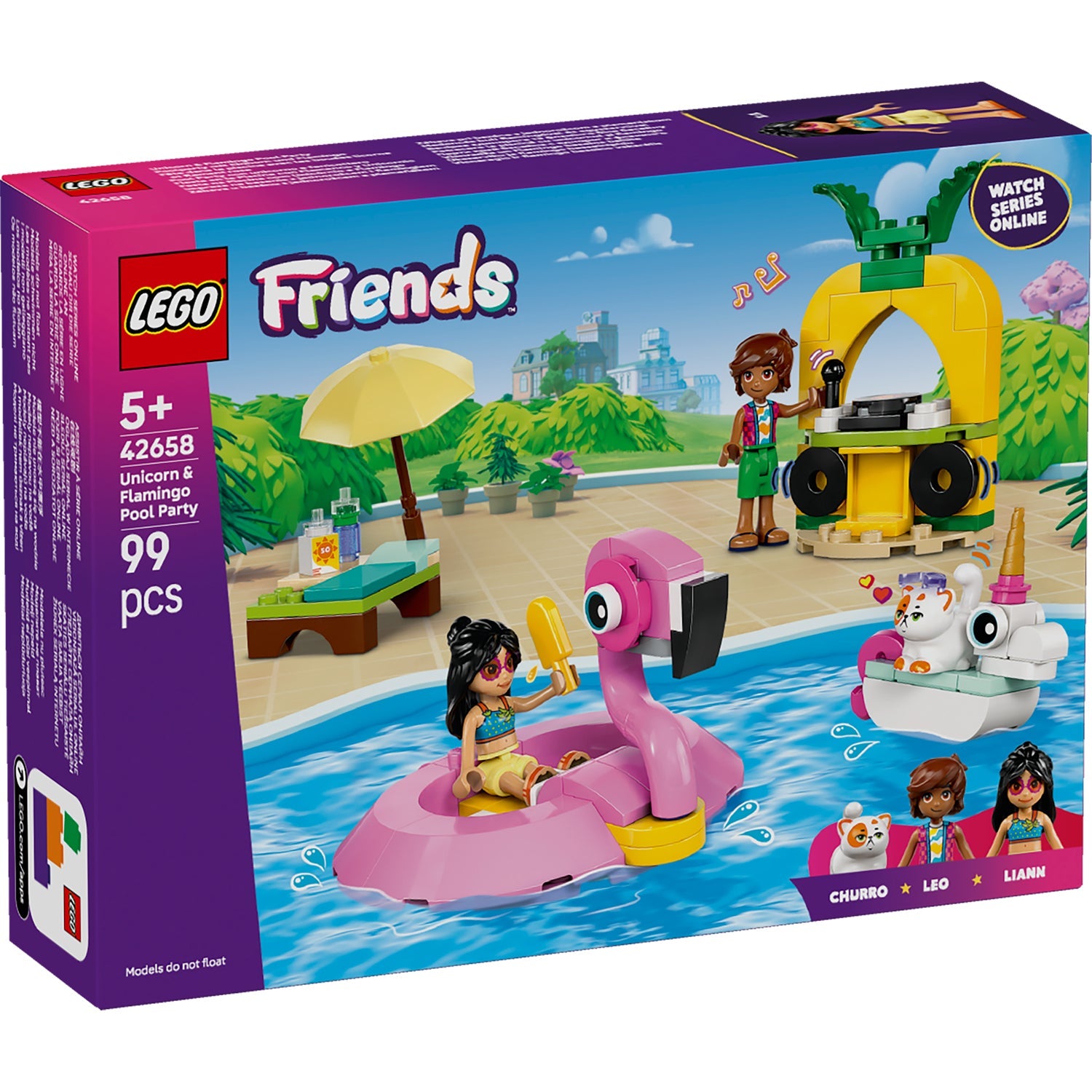 Friends™ Unicorn & Flamingo Pool Party