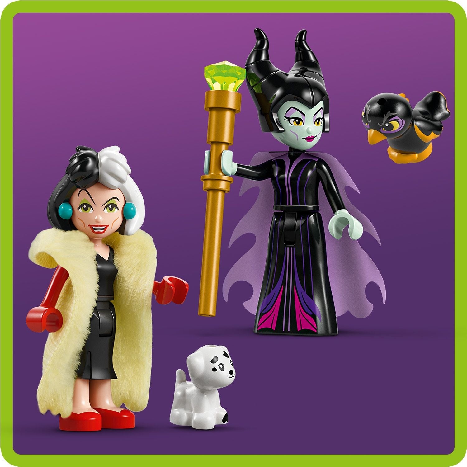 Disney™ Villains Maleficent’s and Cruella De Vil’s Dresses