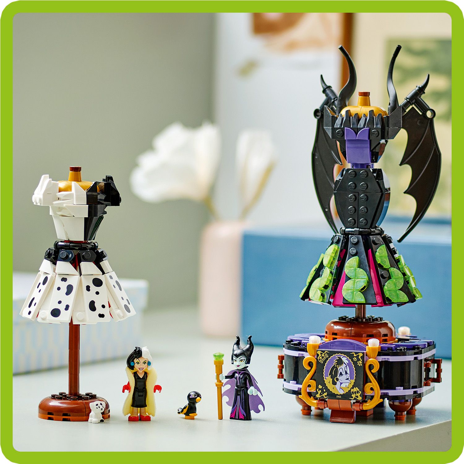 Disney™ Villains Maleficent’s and Cruella De Vil’s Dresses