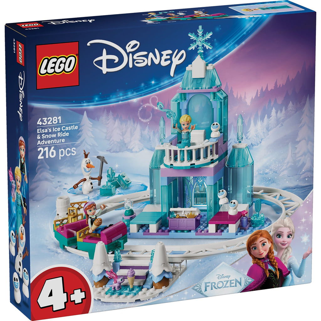 | Disney Frozen Elsa’s Ice Castle & Snow Ride Adventure