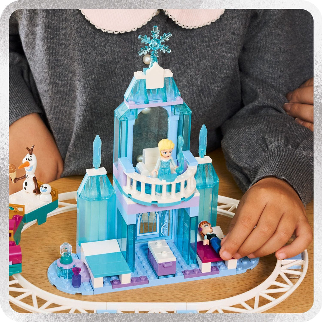 | Disney Frozen Elsa’s Ice Castle & Snow Ride Adventure