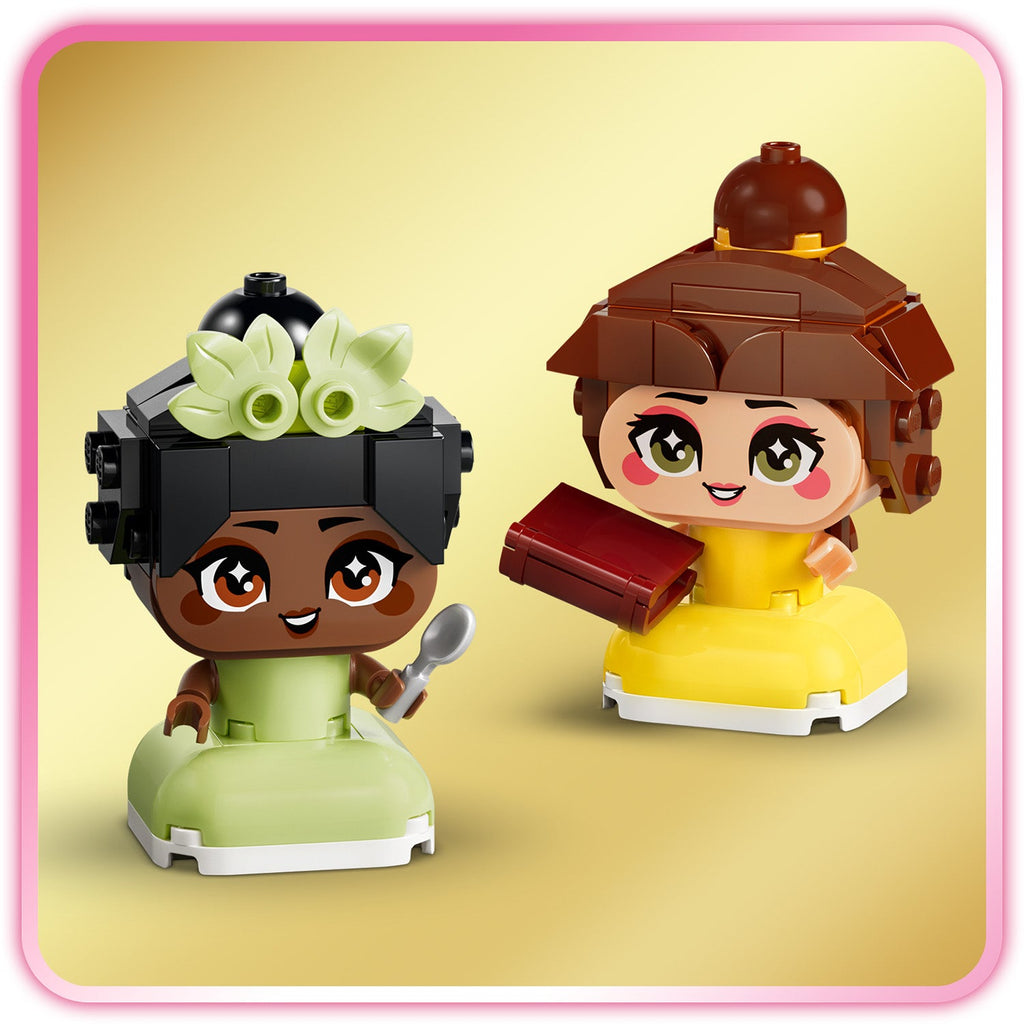 | Disney Princess Mini Belle & Tiana with Castle