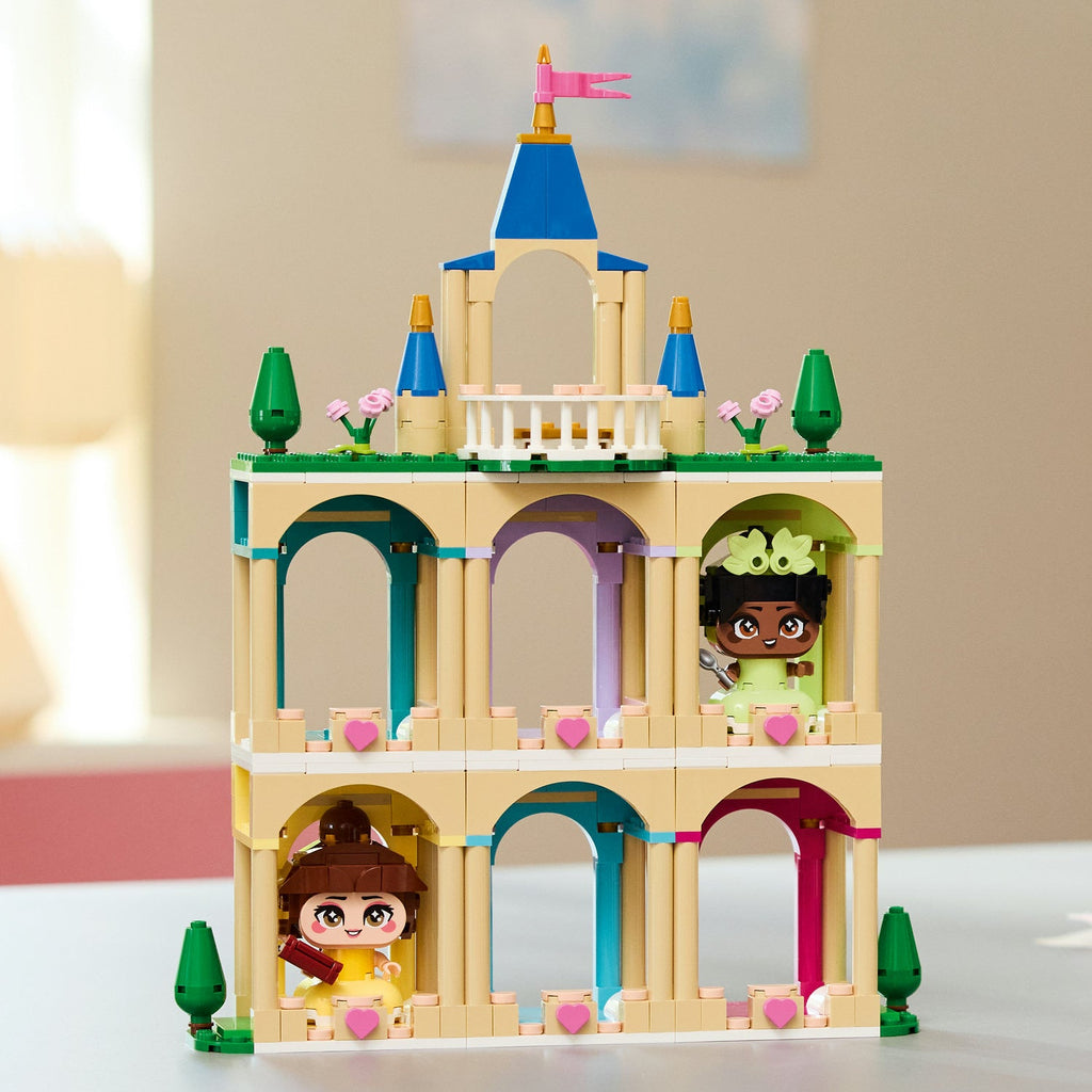 | Disney Princess Mini Belle & Tiana with Castle