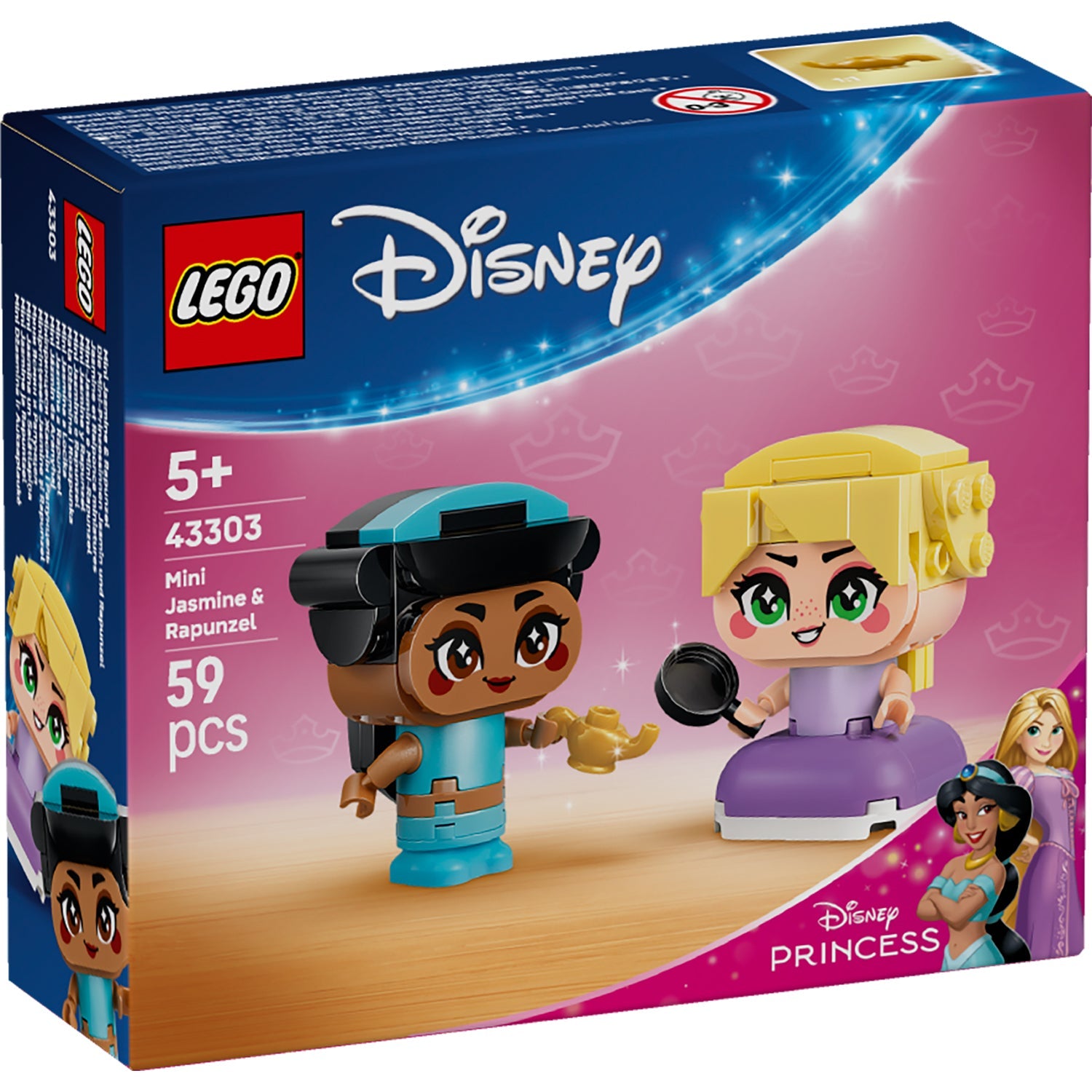 | Disney Princess Mini Jasmine & Rapunzel