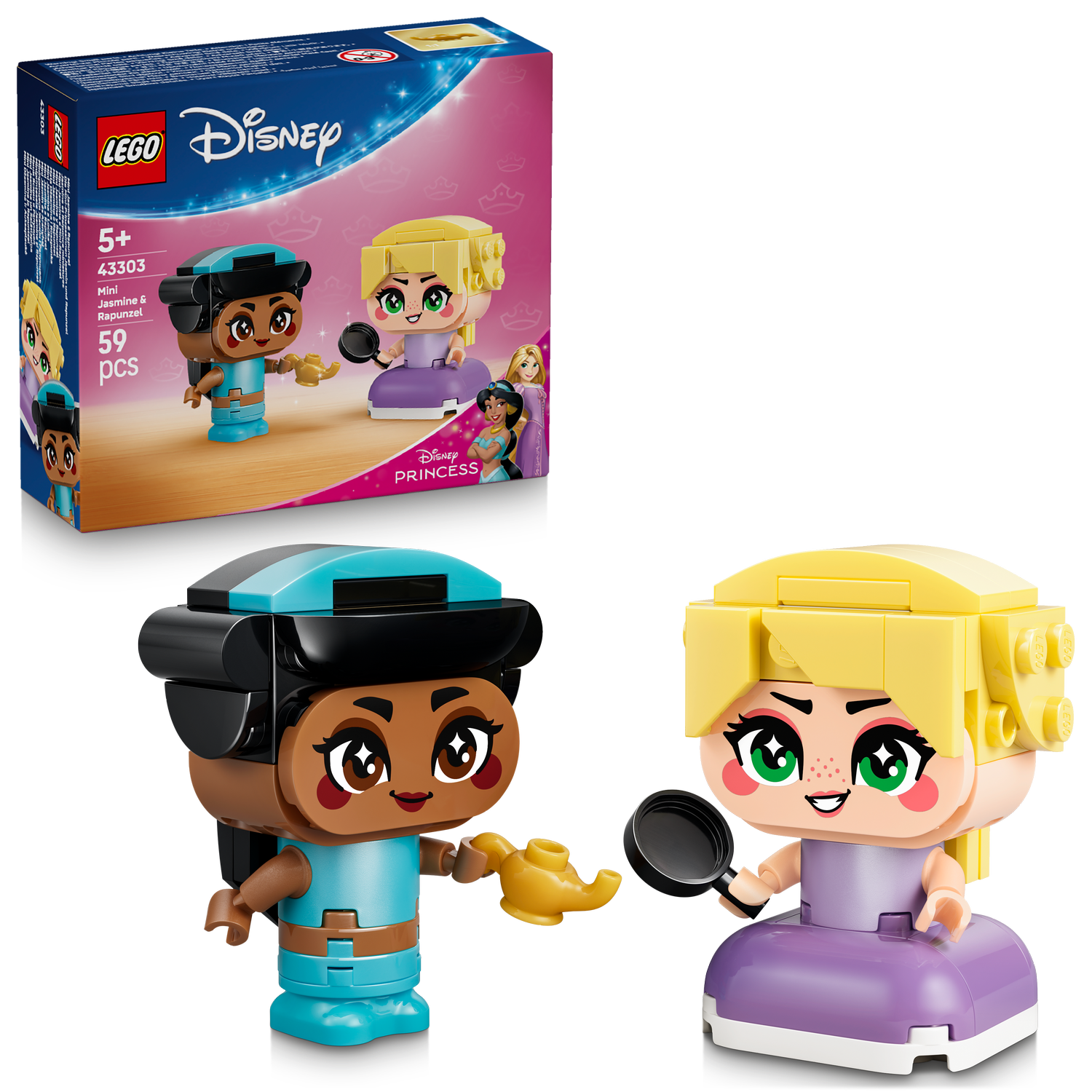 | Disney Princess Mini Jasmine & Rapunzel