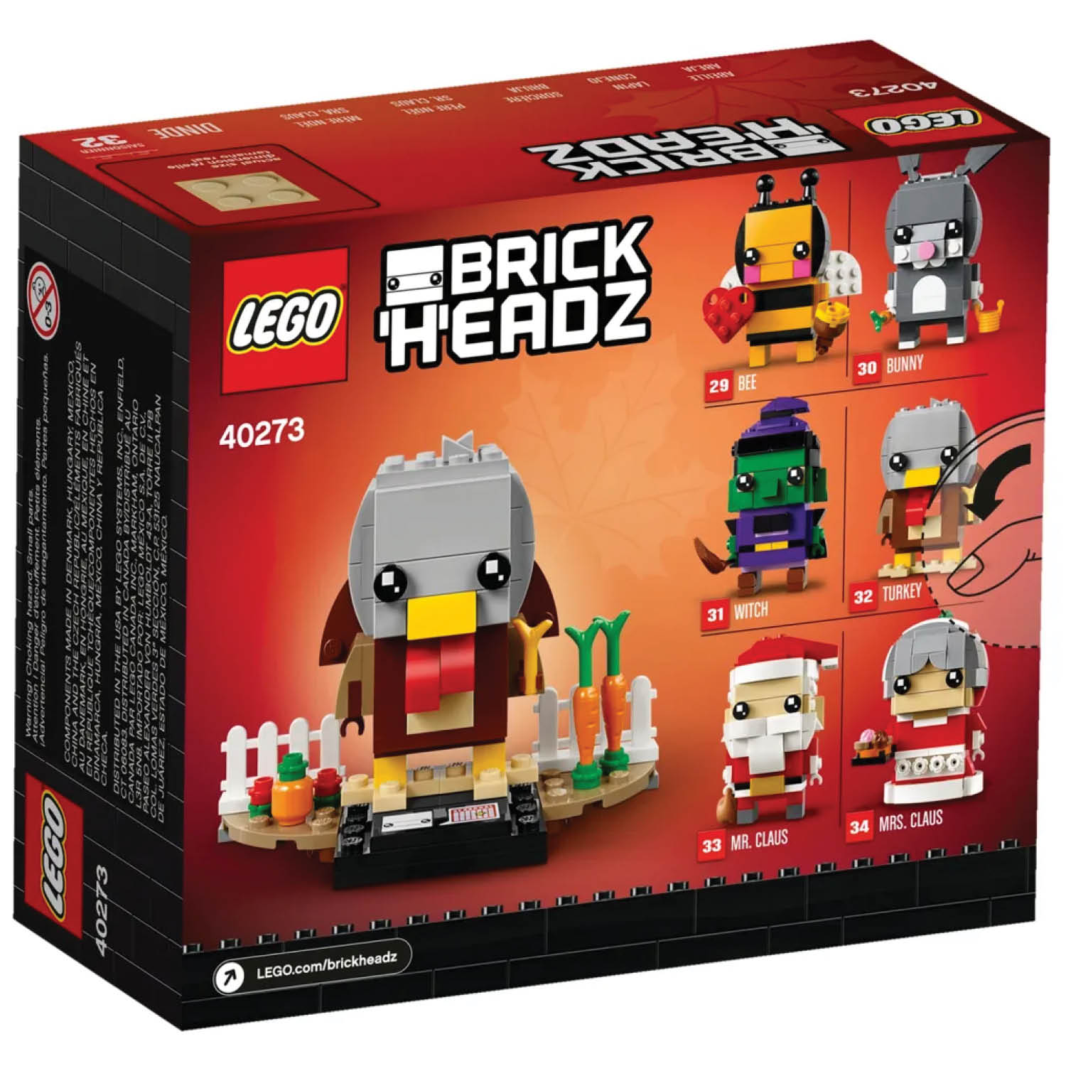 BrickHeadz™ Thanksgiving Turkey