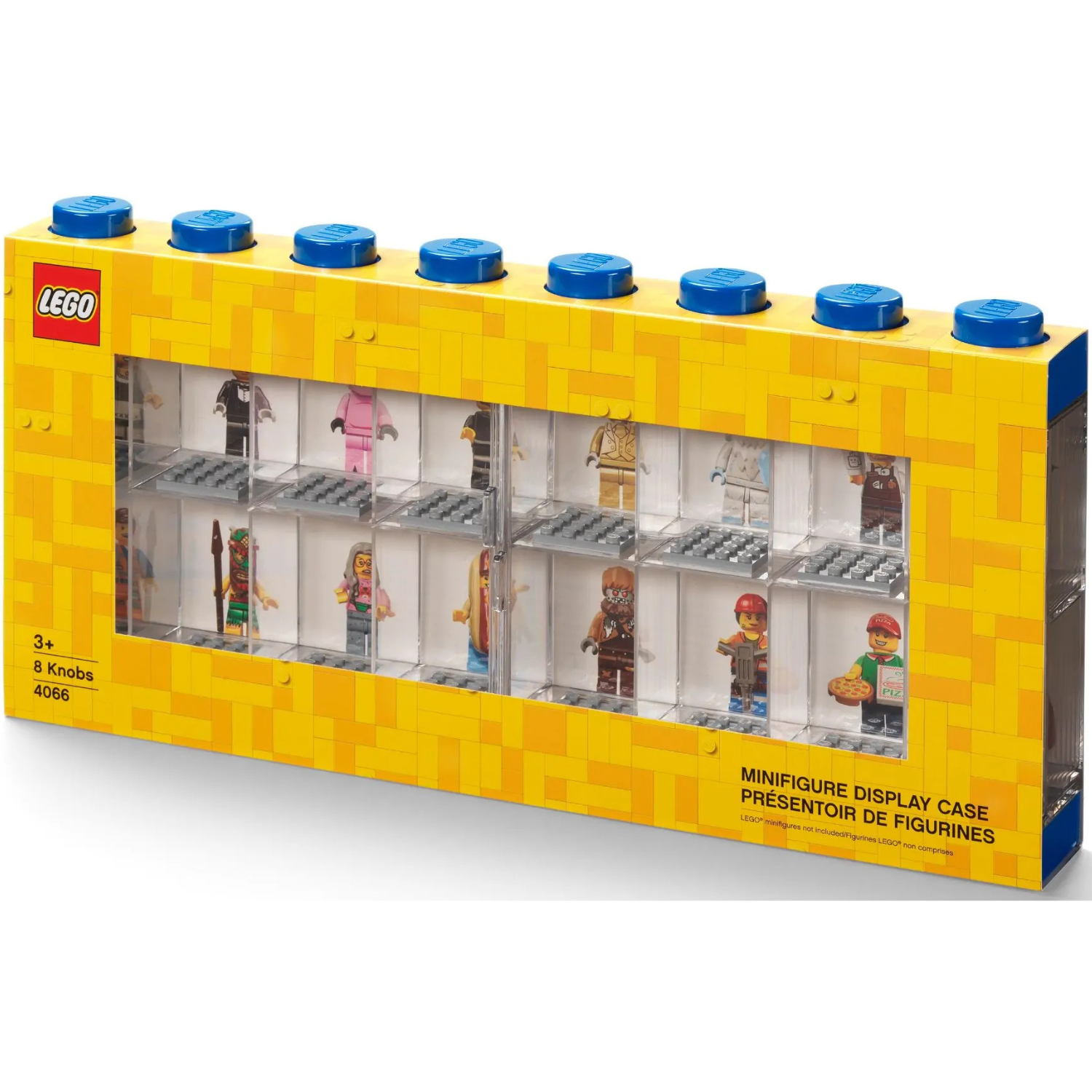 16-Minifigure Display Case - Blue