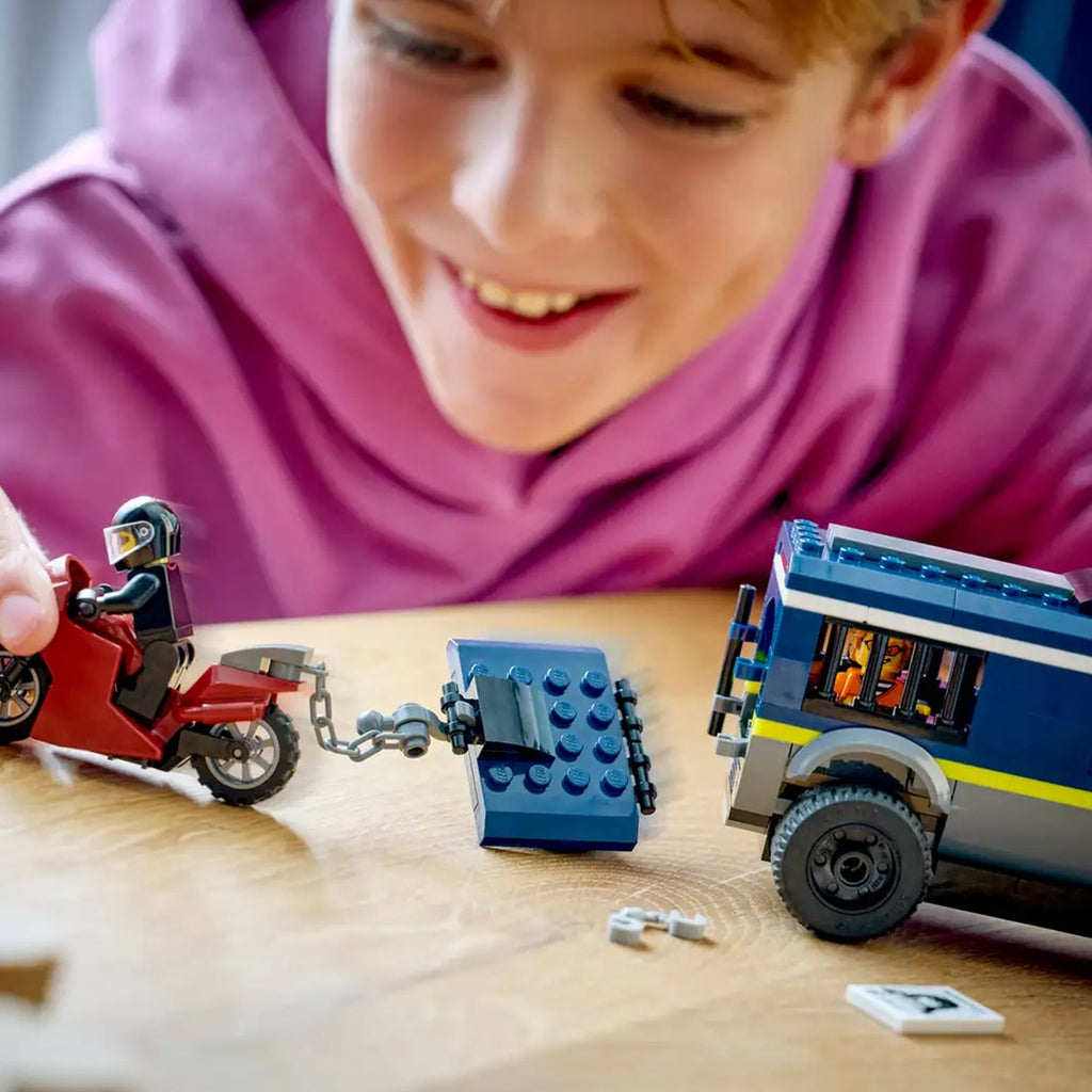 City Police Prisoner Transport Van