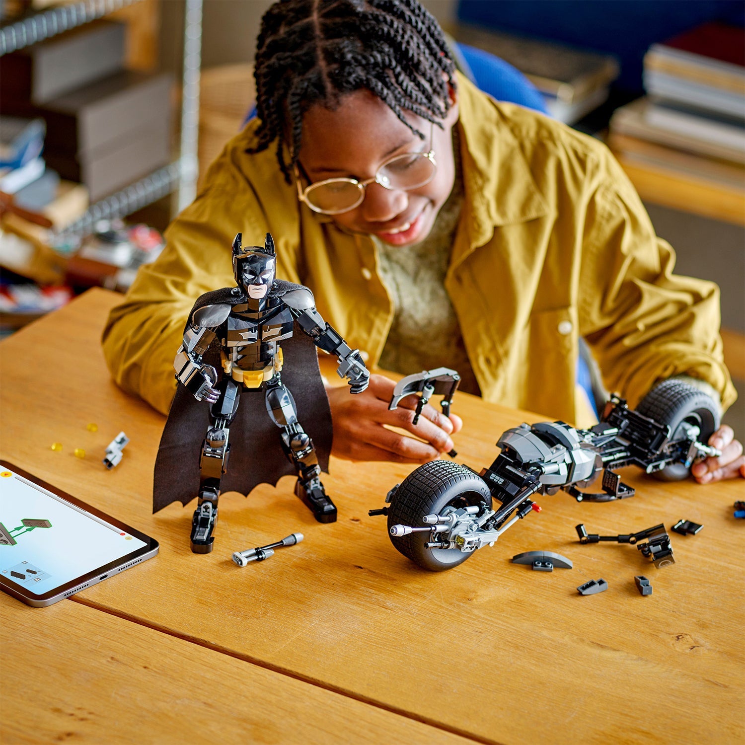 DC Batman™: Batman Construction Figure & the Bat-Pod Bike